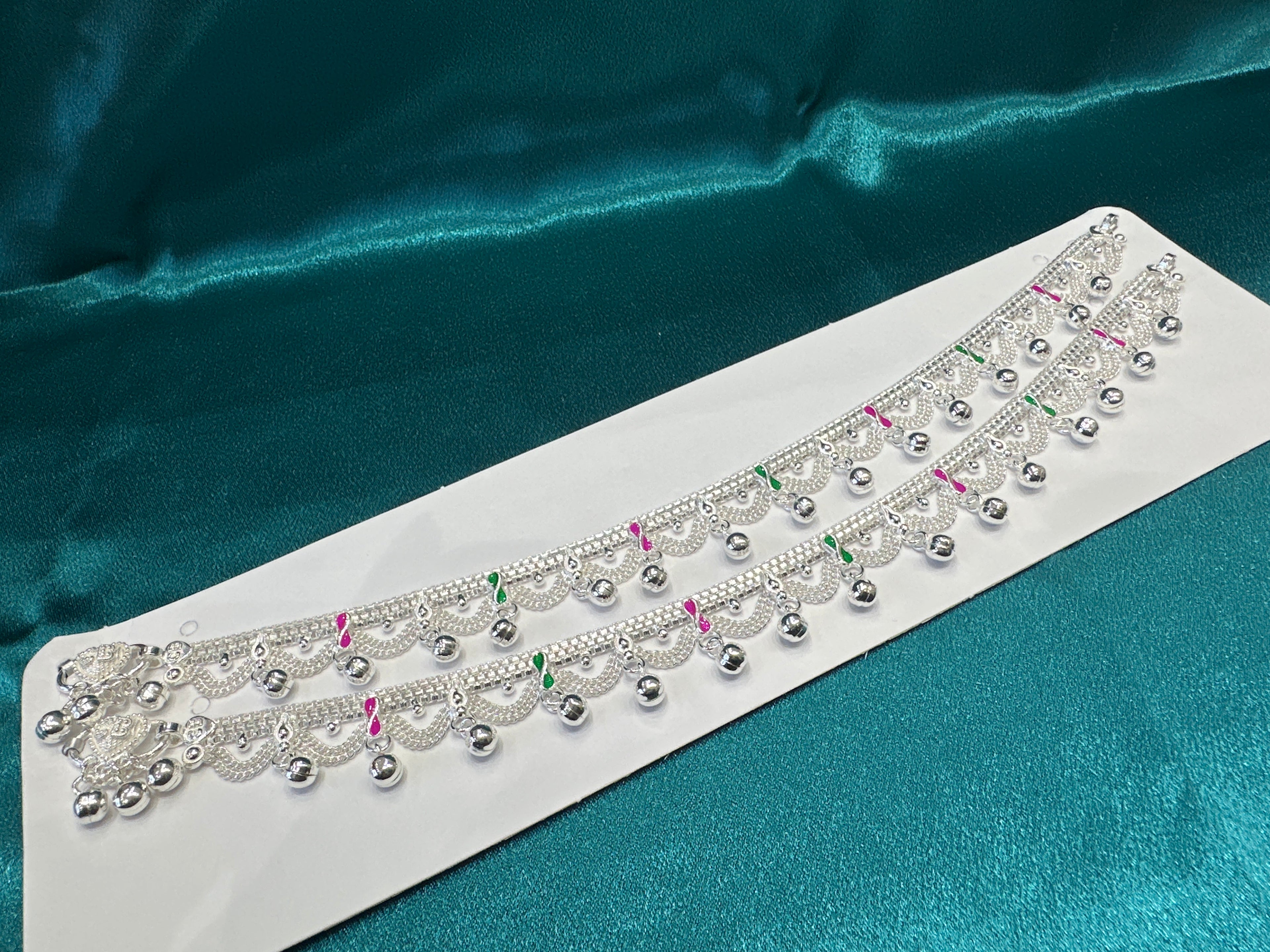 Women’s Fancy/Traditional Silver Anklet