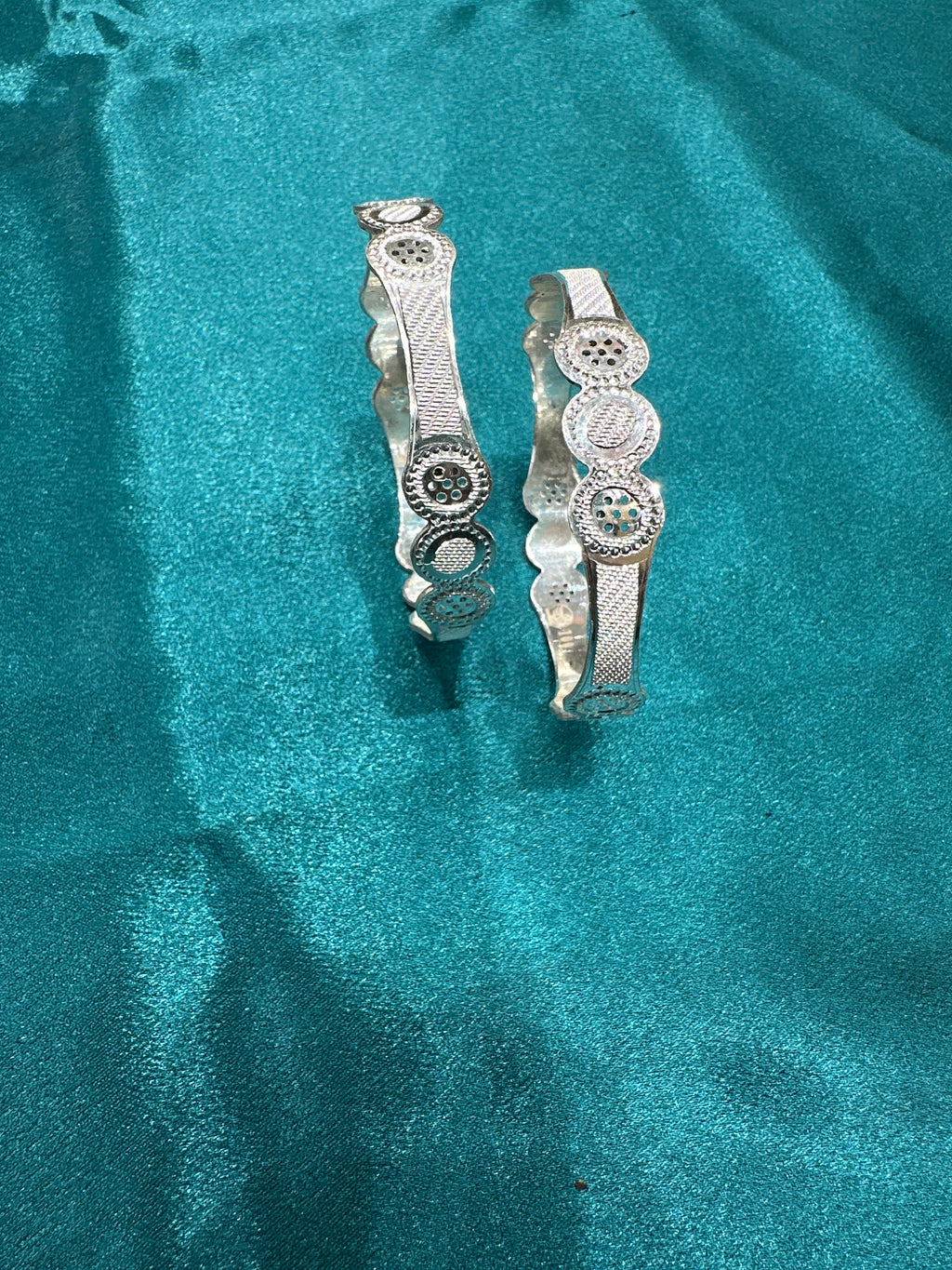 Designer Silver Bangles