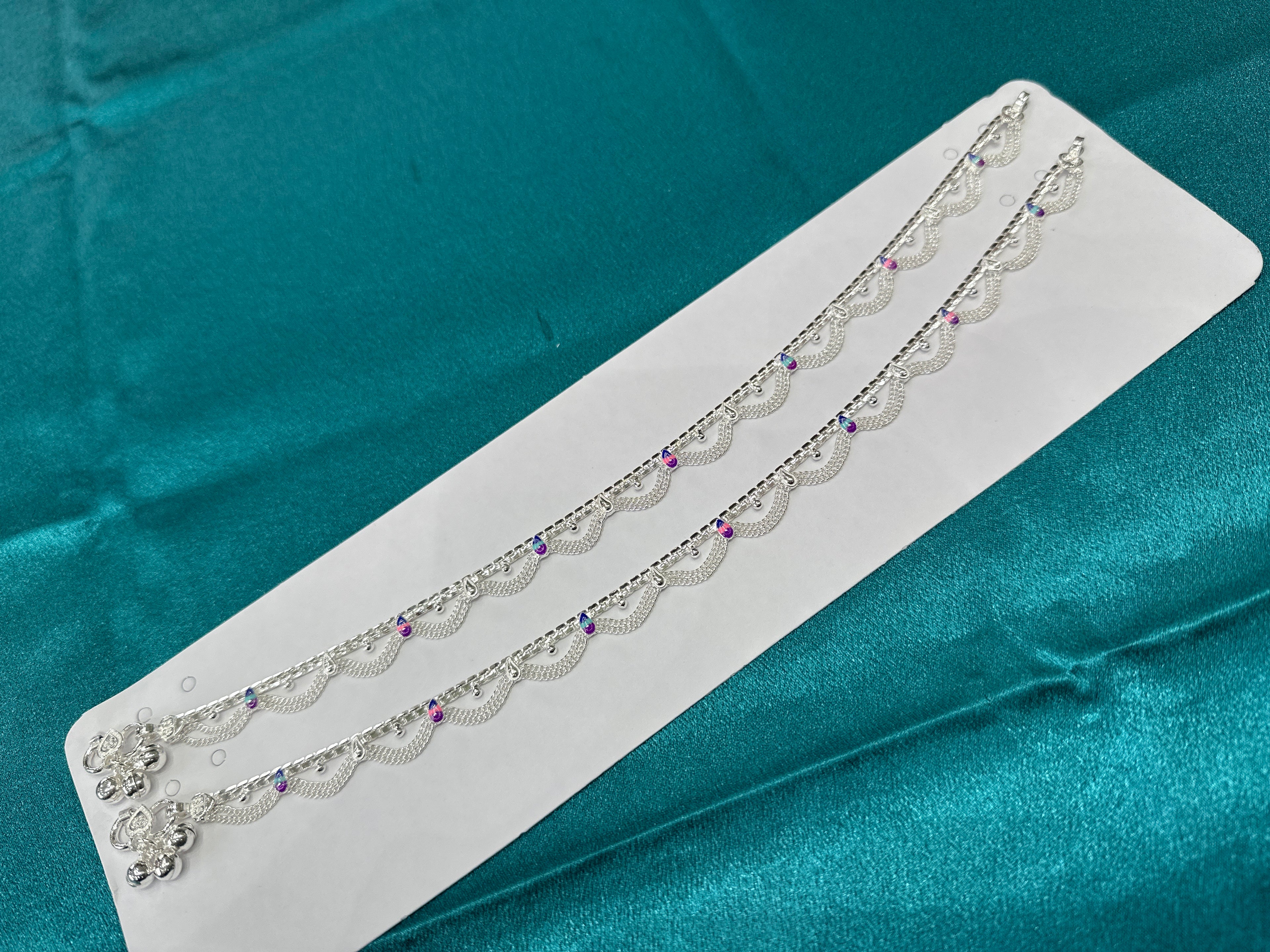 Women’s Fancy/Traditional Silver Anklet