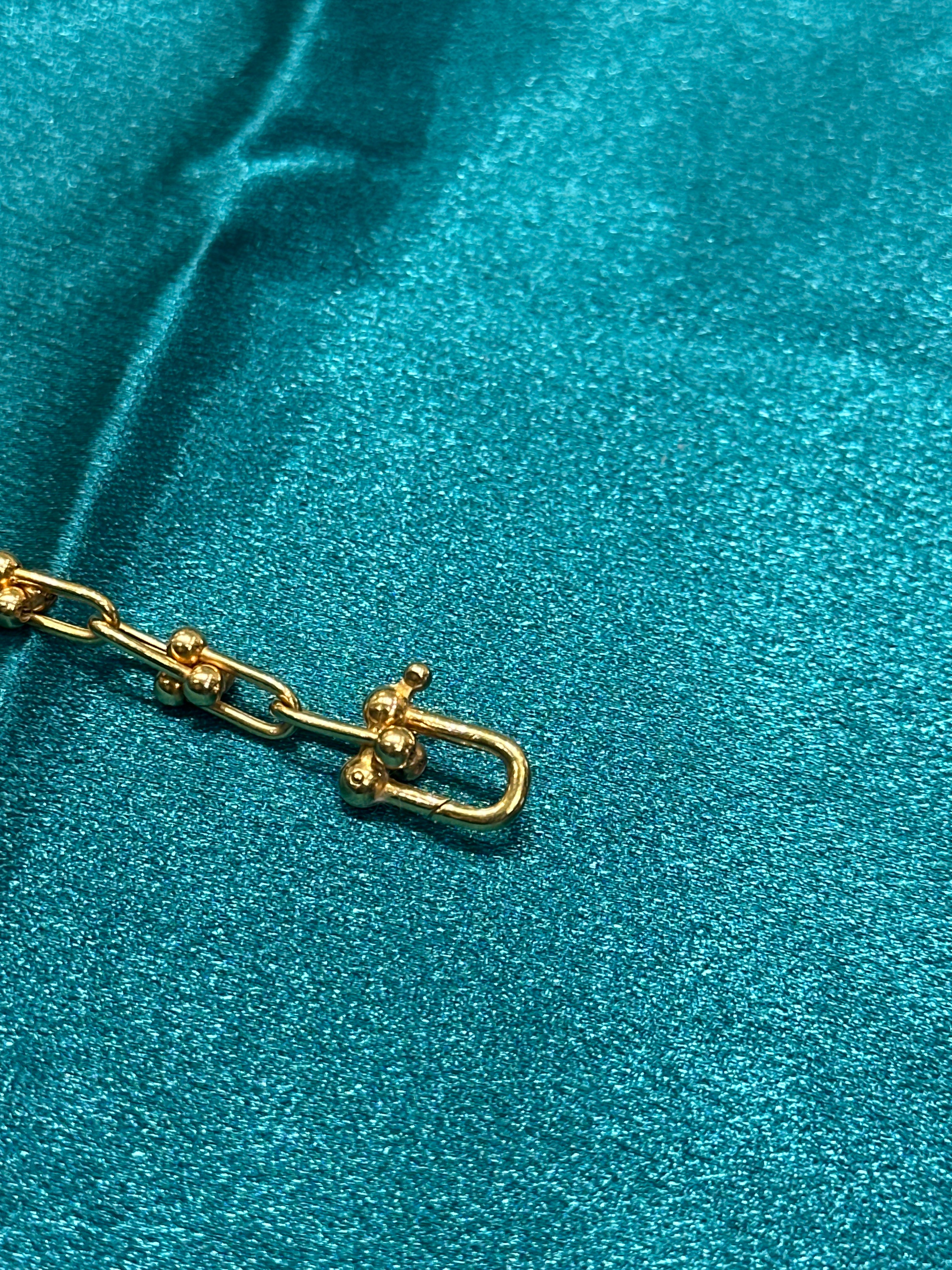 22K Gold Bracelet Tiffany Inpired Bracelet