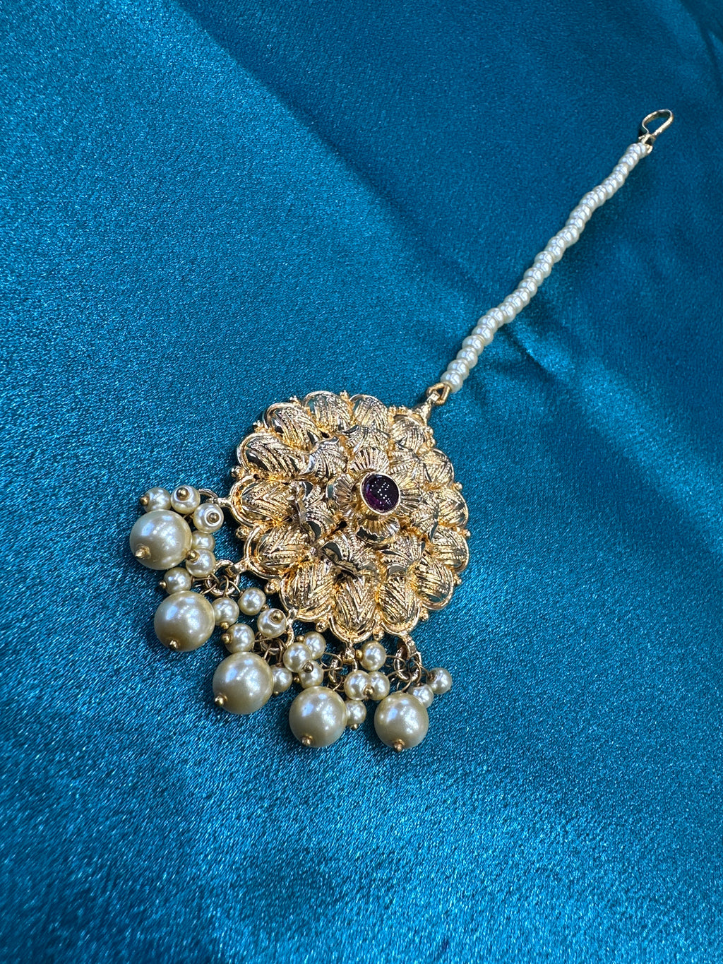 Silver Tikka with Gold plating
