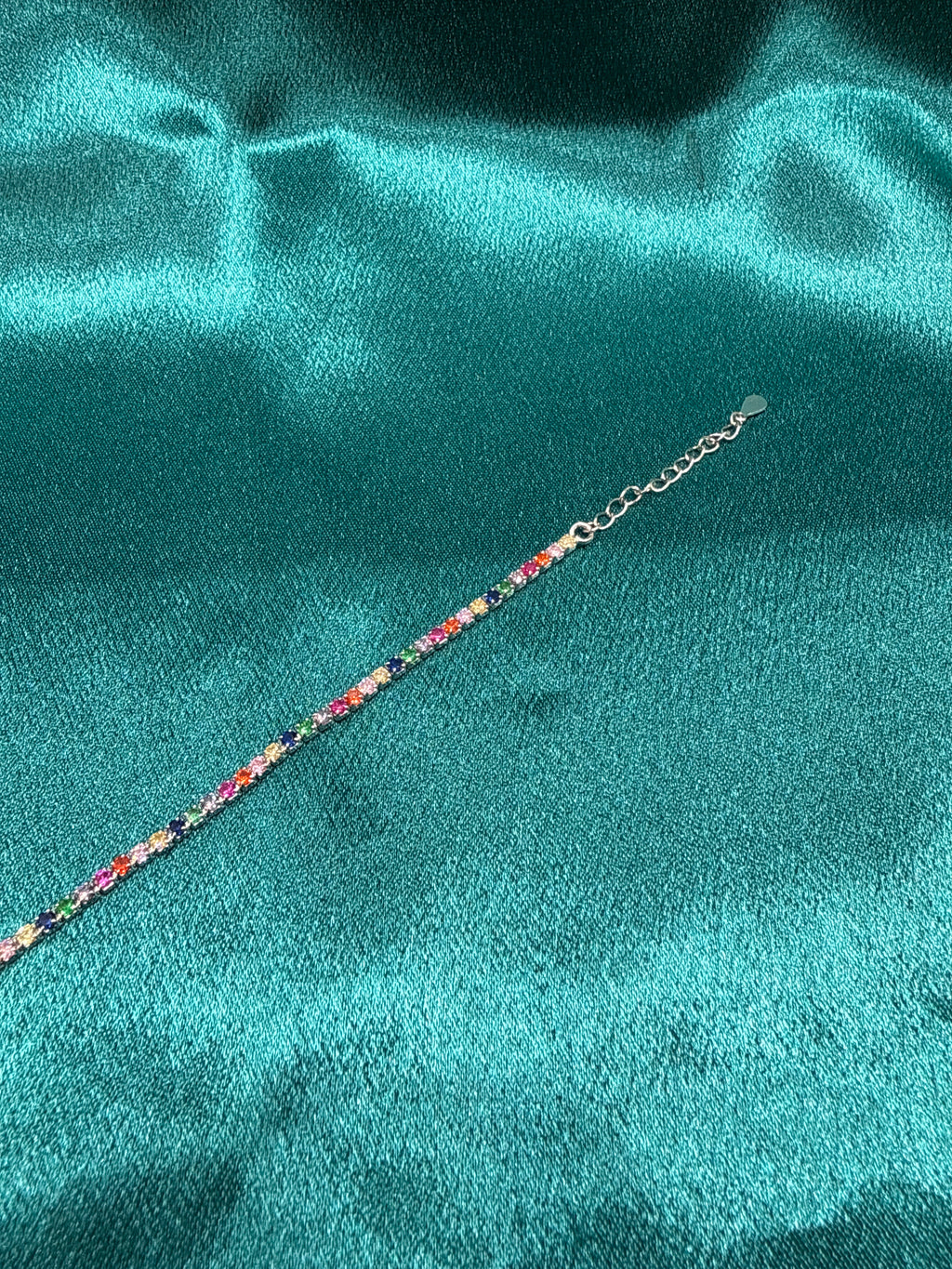 Women’s Fancy Silver 925 Tennis Bracelet (2mm)
