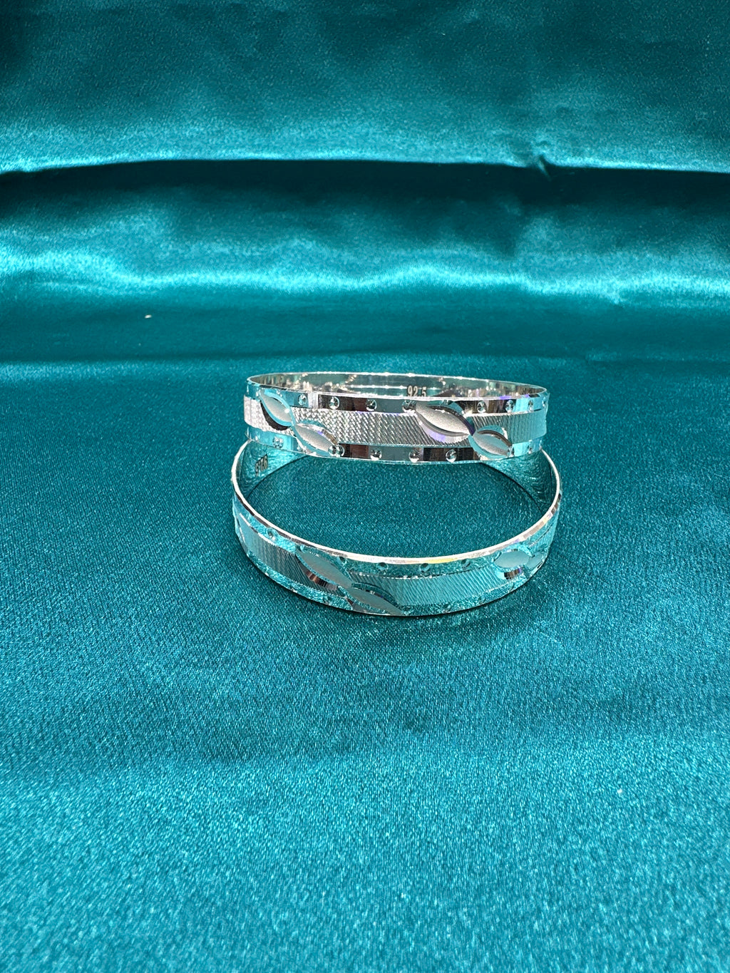 Designer Silver Bangles