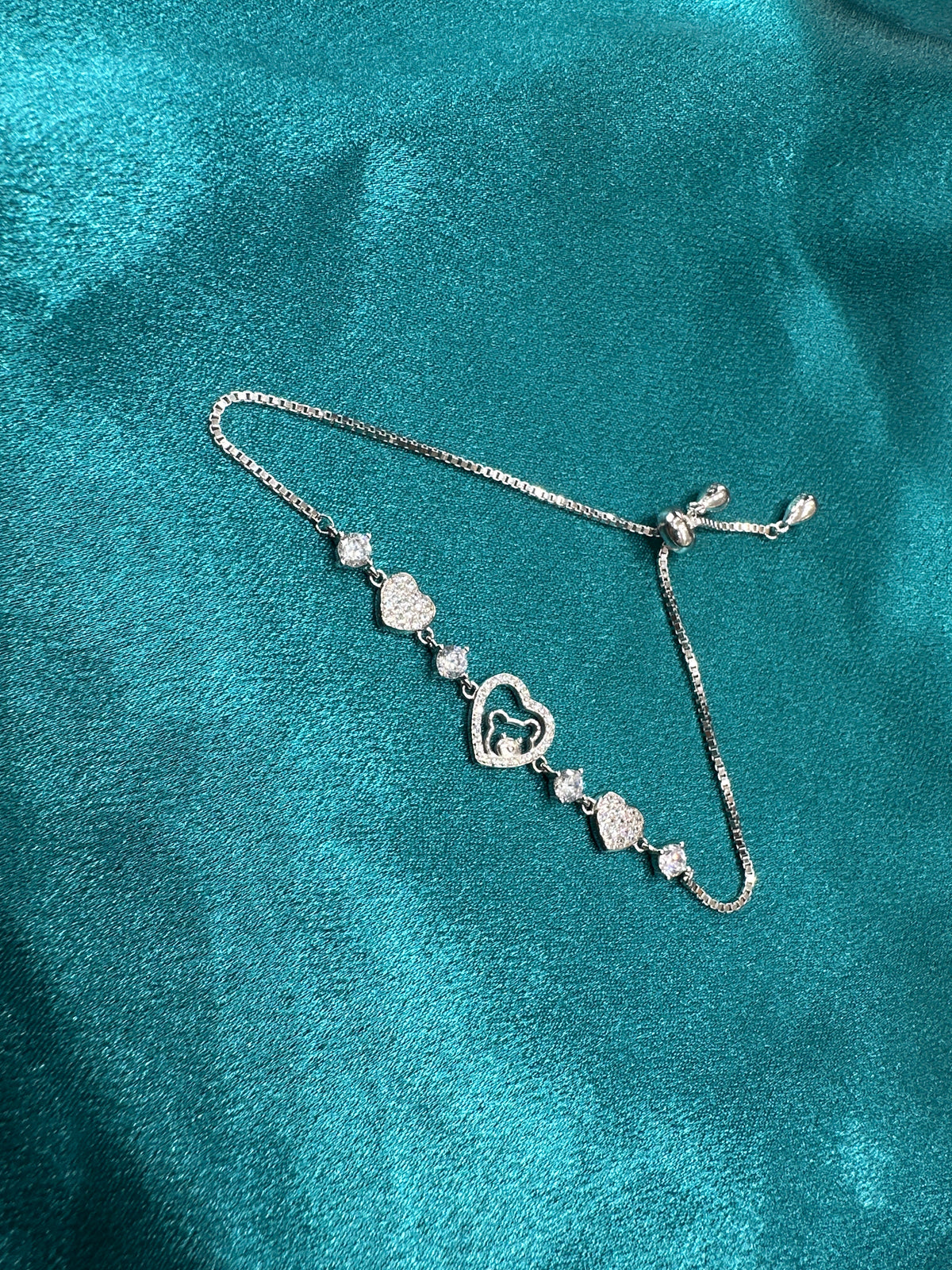 Women’s Fancy Silver 925 Bracelet