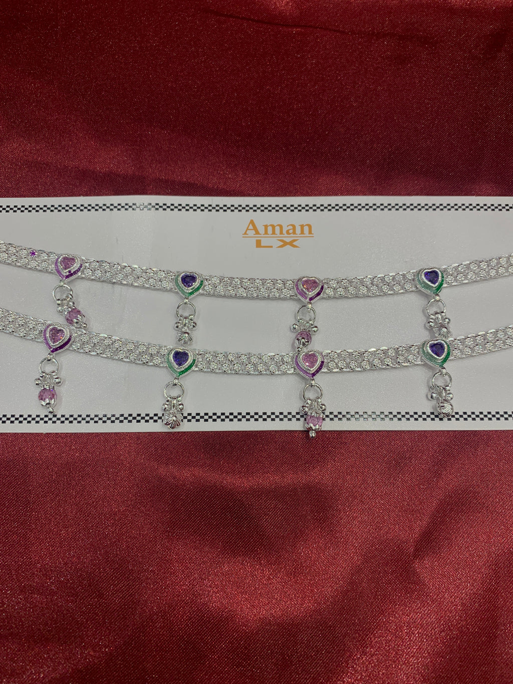 Women’s Fancy/Traditional Silver Anklet