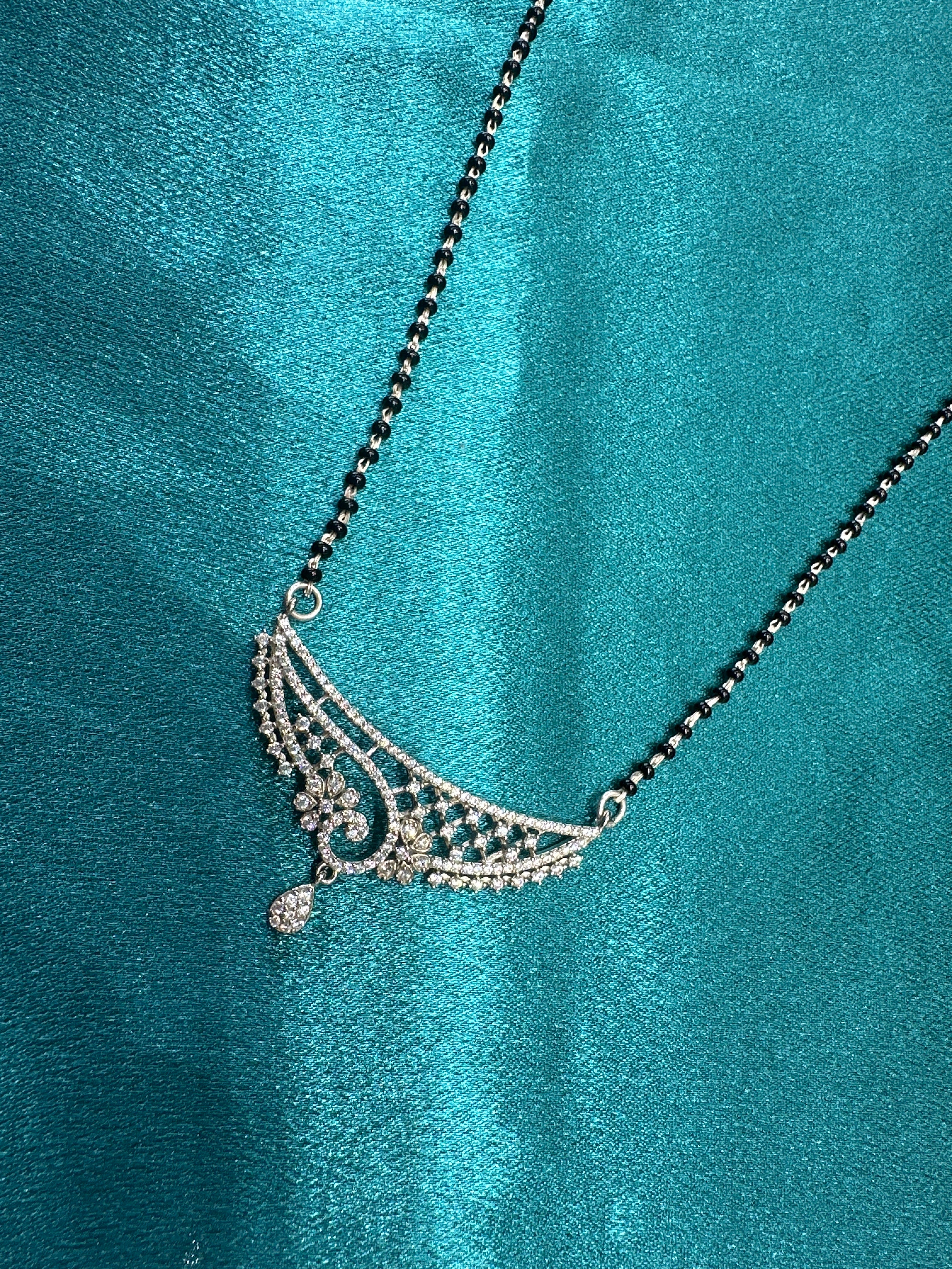 Silver Mangalsutra