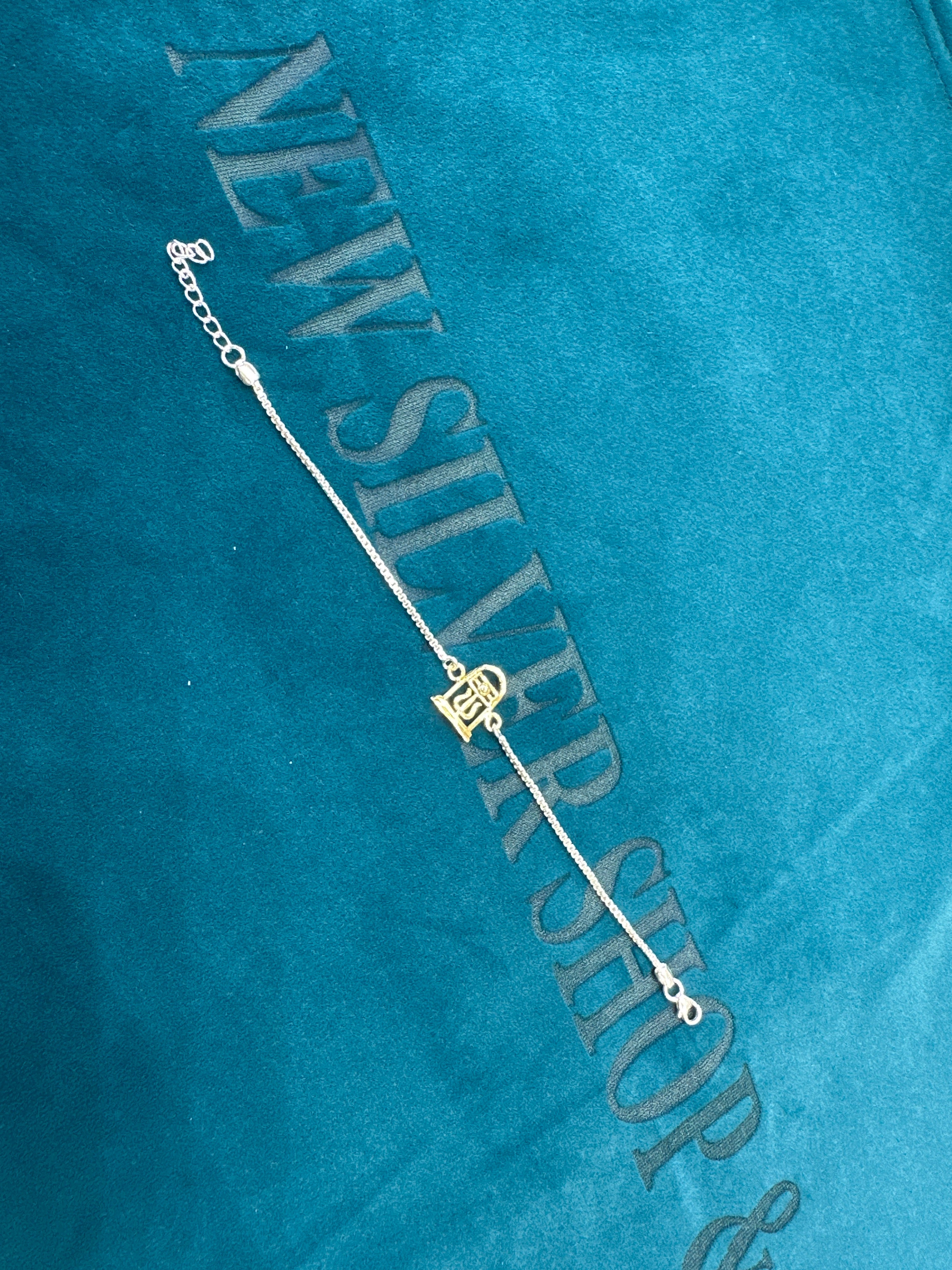 Silver Fancy Rakhi