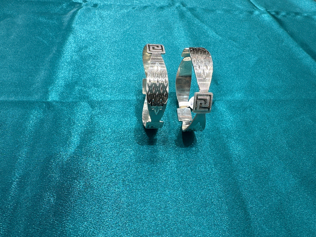 Designer Silver Bangles