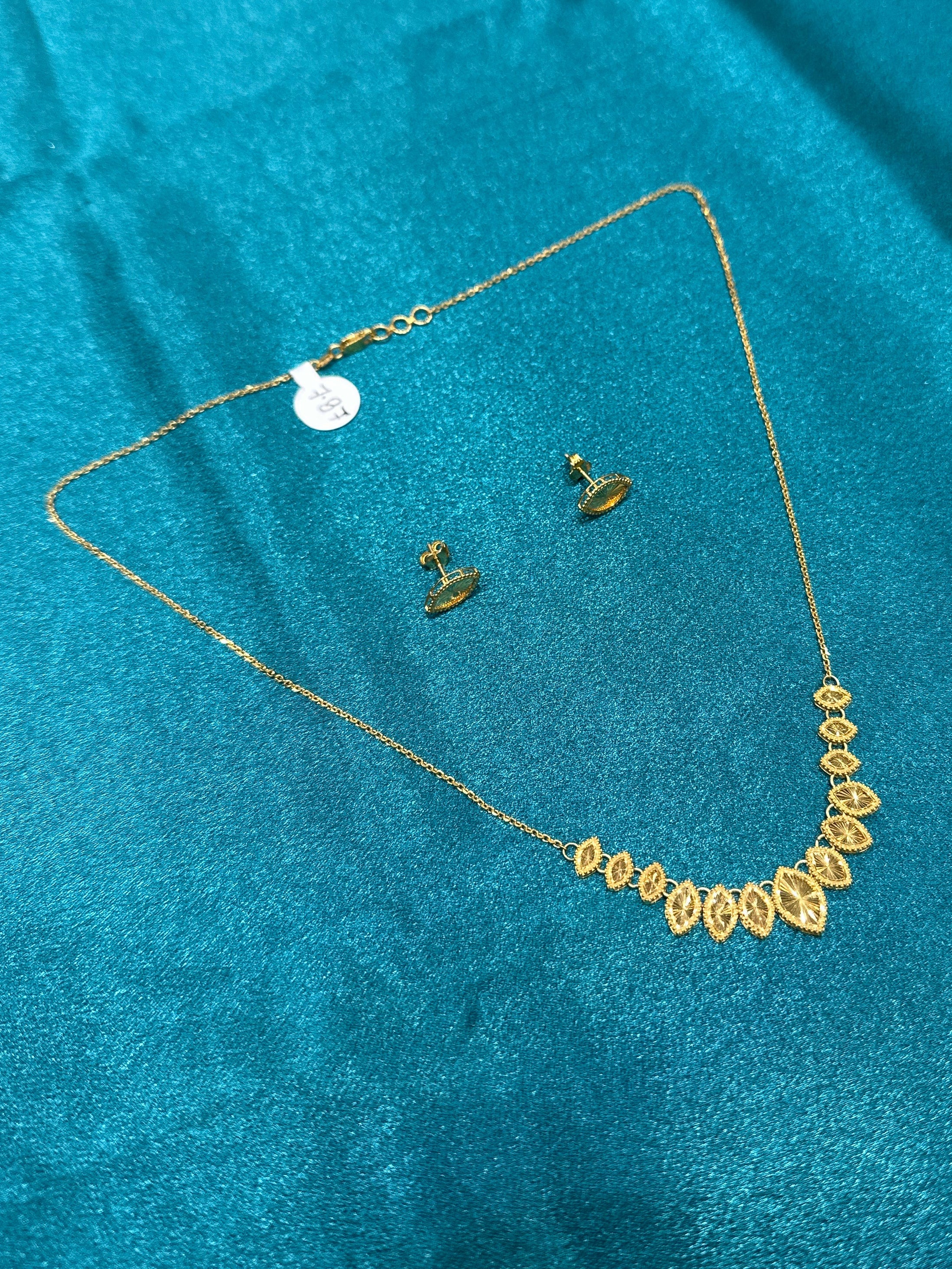 22k Gold Designer Necklace