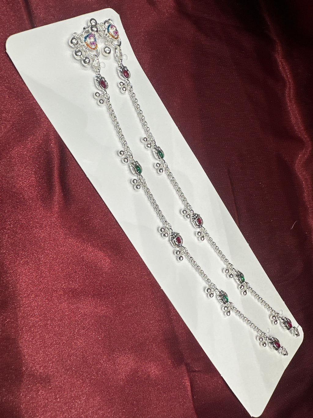 Women’s Fancy/Traditional Silver Anklet