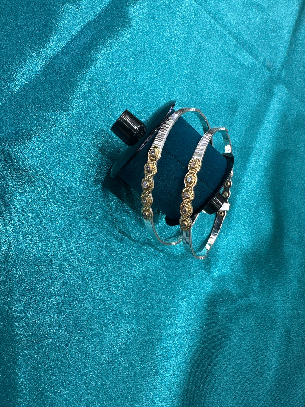 Designer Silver Bangles
