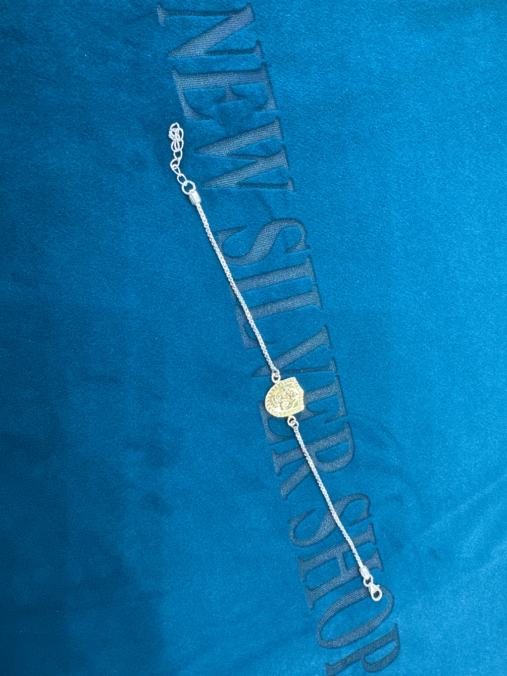 Silver Fancy Rakhi