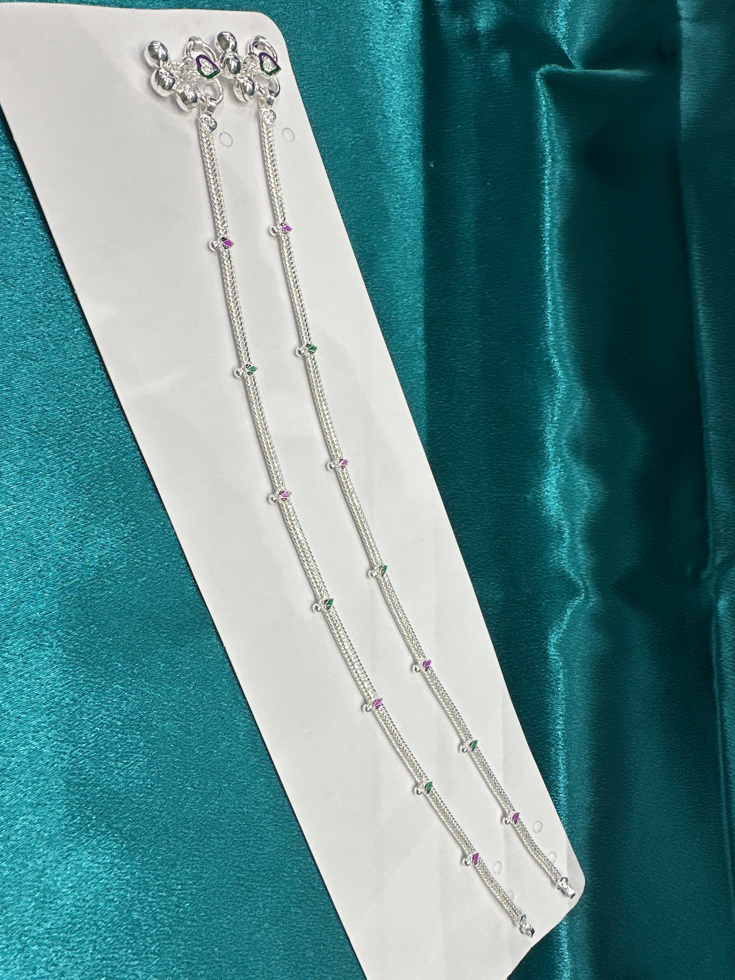 Women’s Fancy/Traditional Silver Anklet