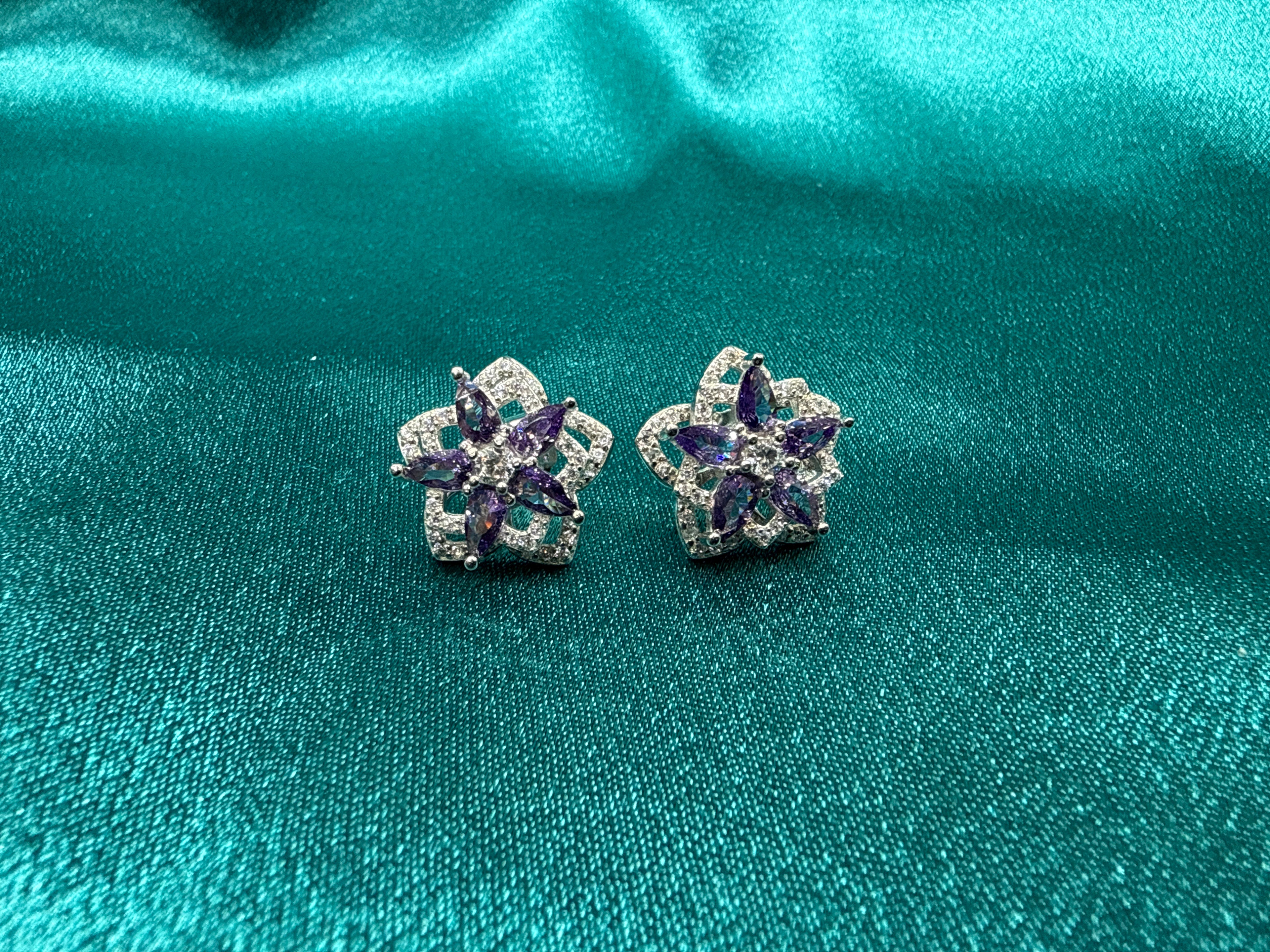 Women’s Fancy Silver Earrings