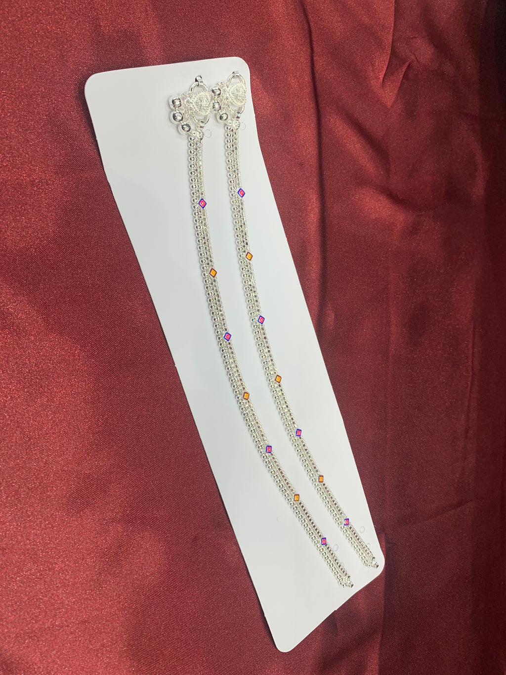 Women’s Fancy/Traditional Silver Anklet