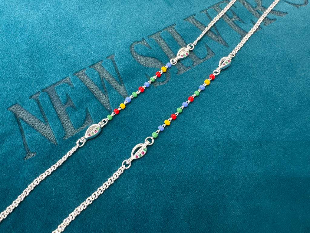 Women’s Fancy/Traditional Silver Anklet