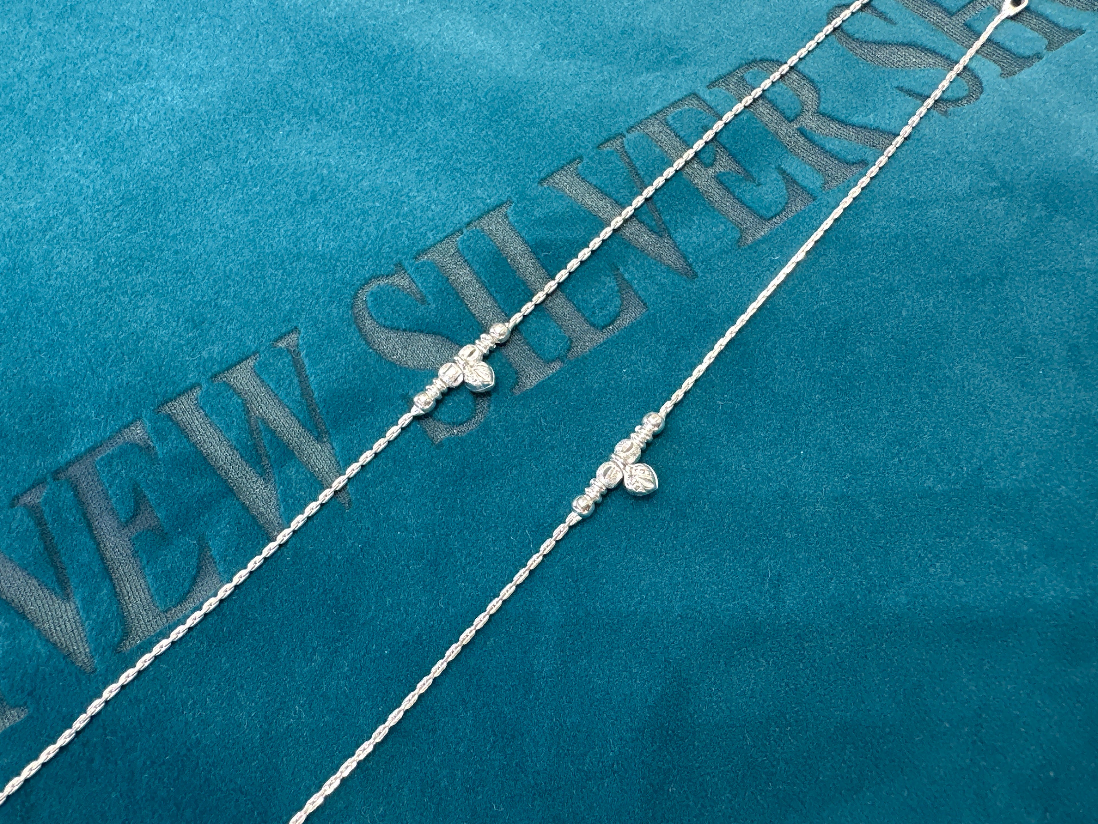 Women’s Fancy/Traditional Silver Anklet