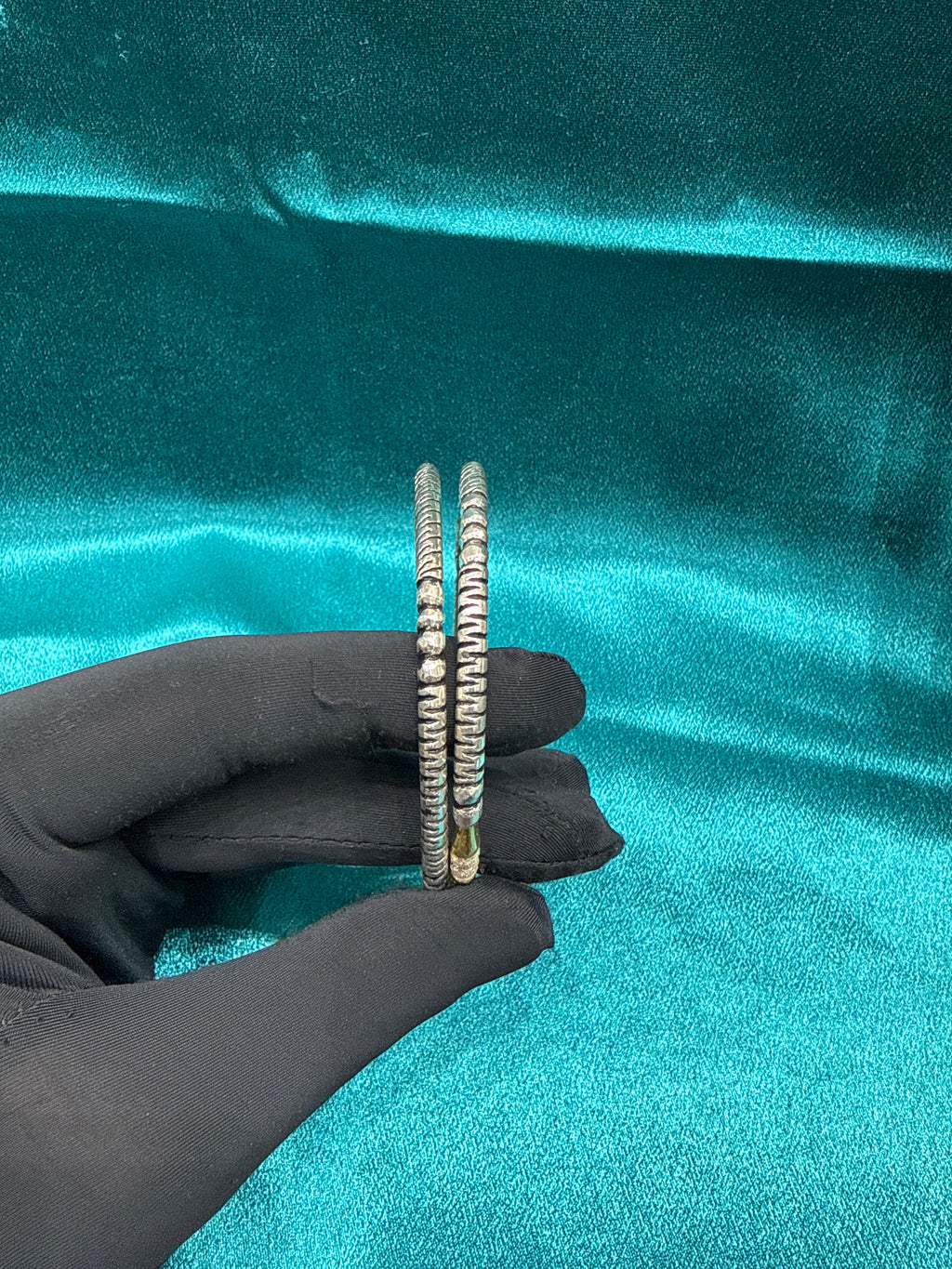 Designer Silver Bangles