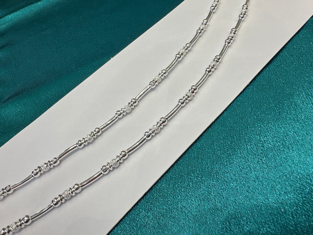 Women’s Fancy/Traditional Silver Anklet