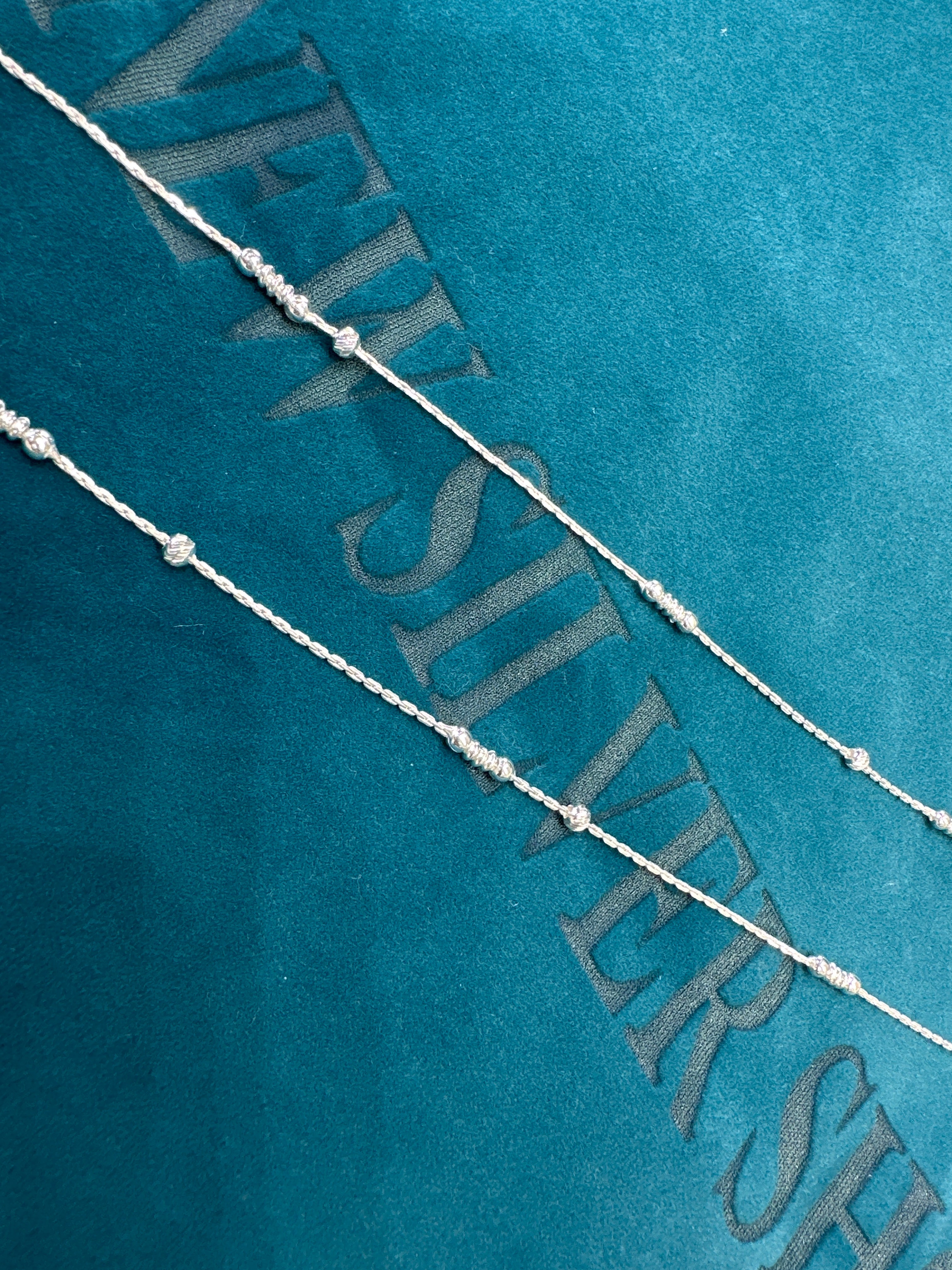 Women’s Fancy/Traditional Silver Anklet