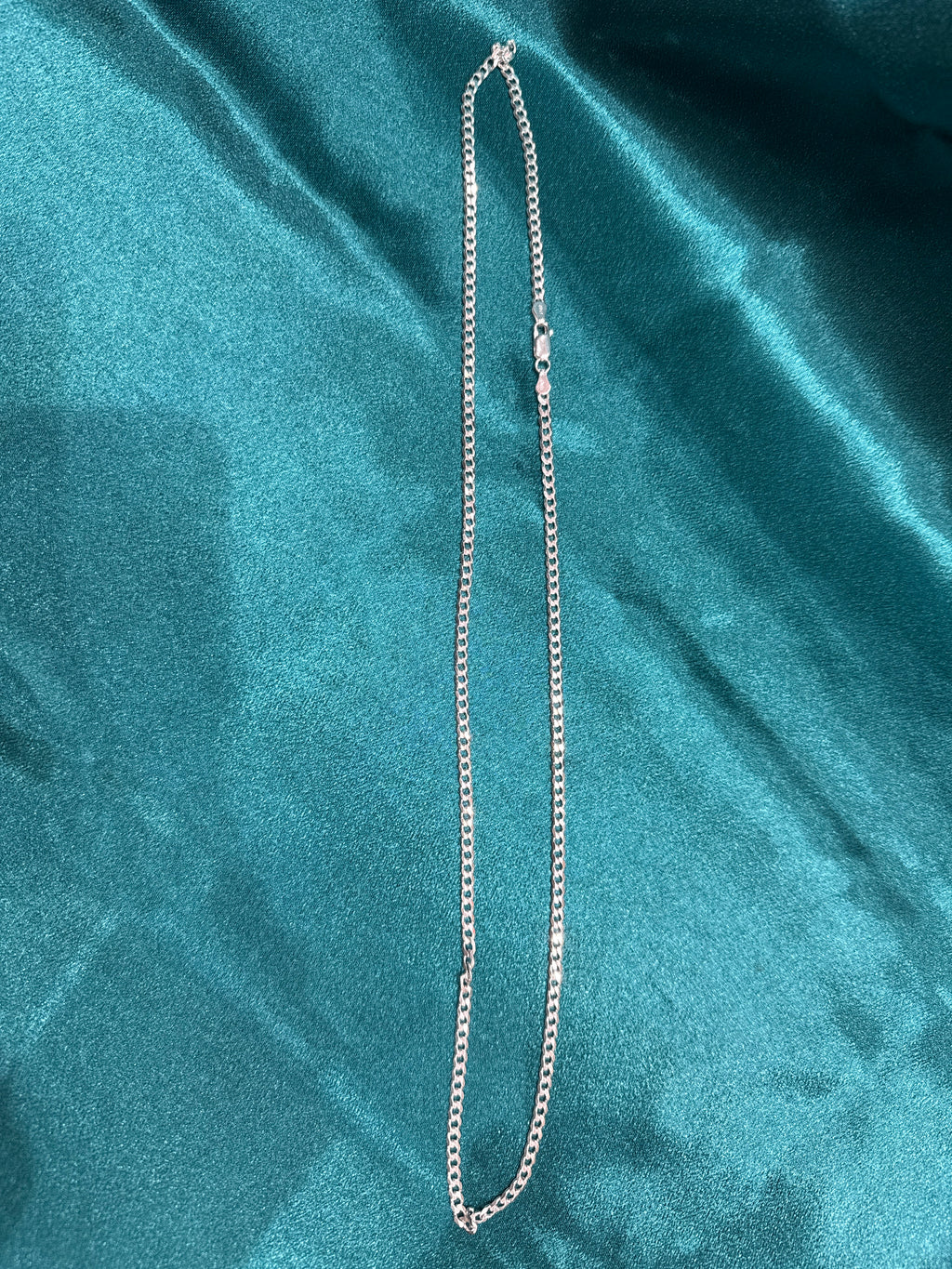 4mm Cuban link silver chain