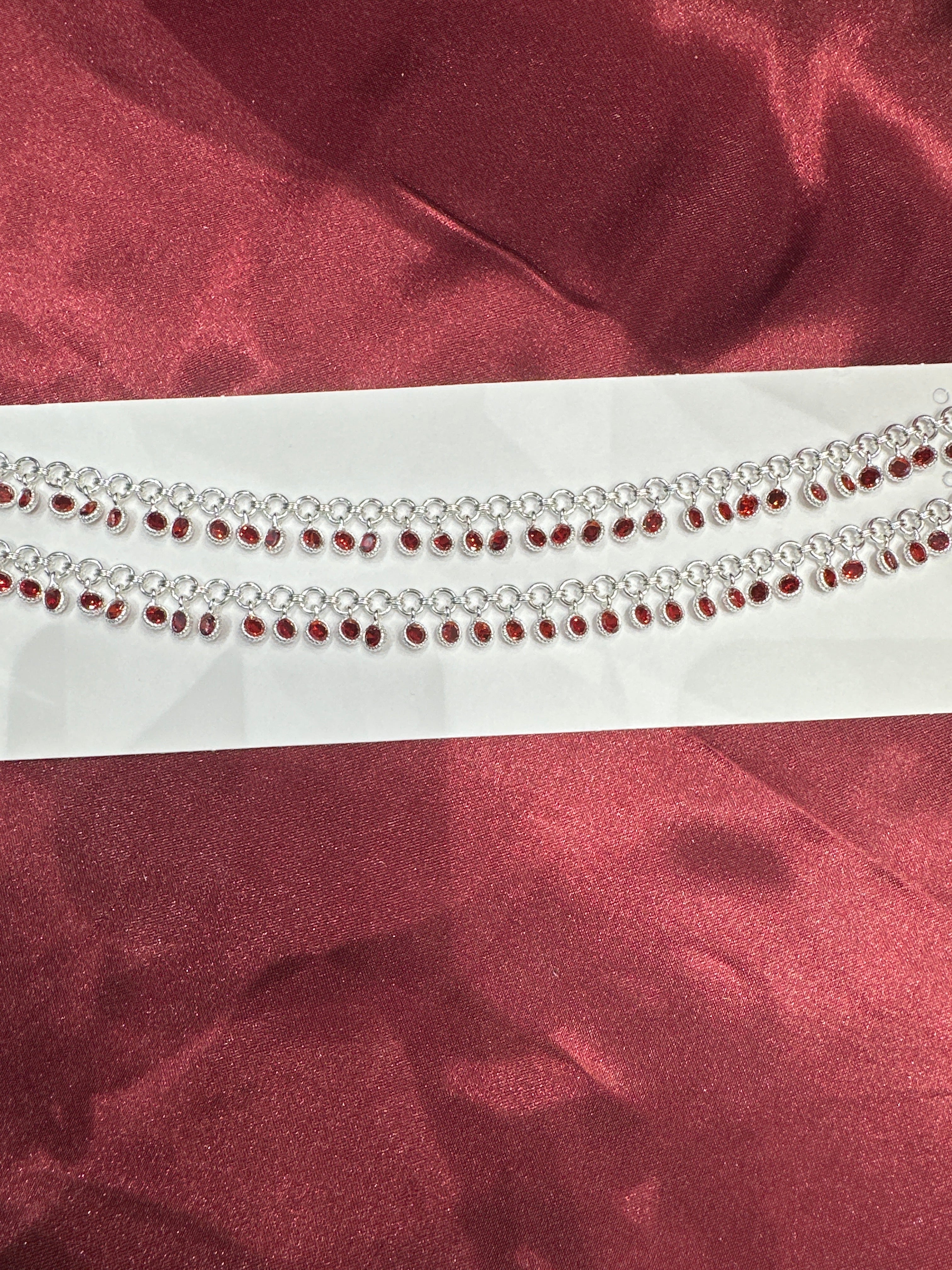 Women’s Fancy/Traditional Silver Anklet