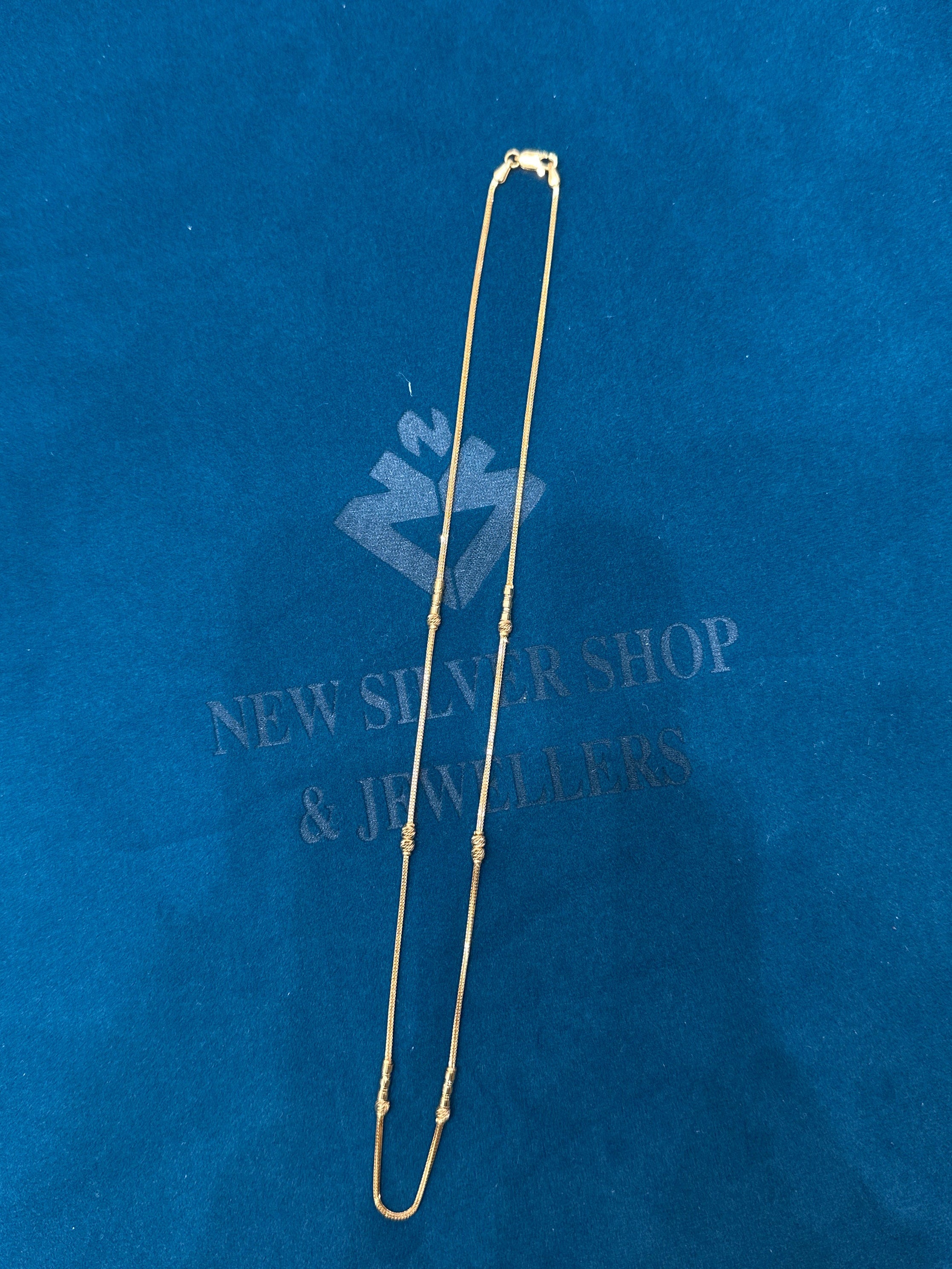 22K Designer Gold Chain