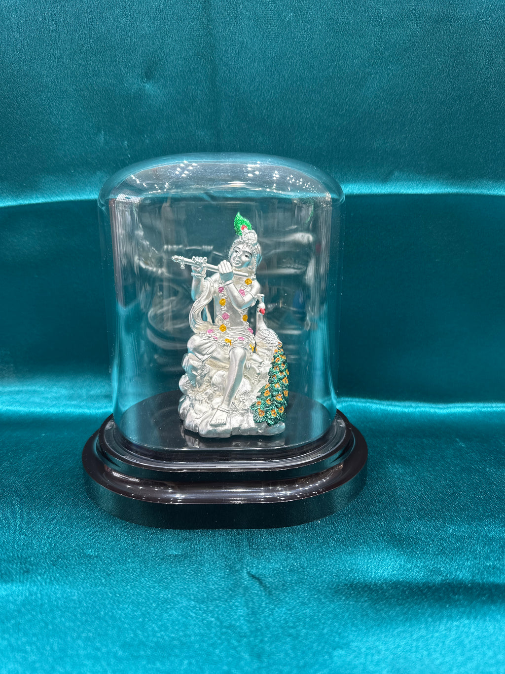 Pure Silver Krishna Ji Idol (Murti)