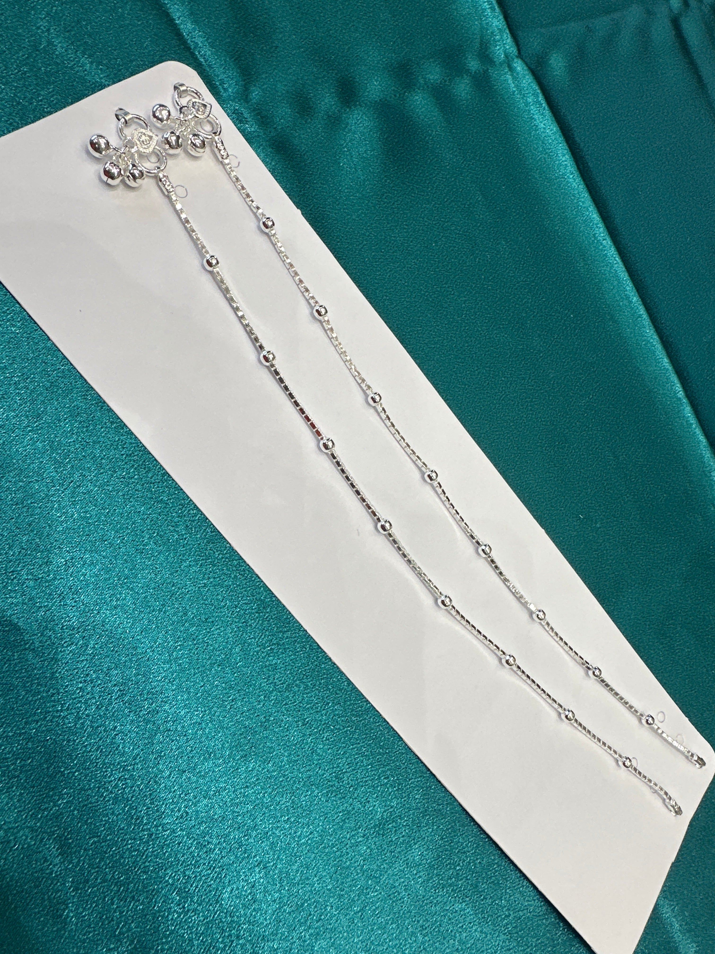 Women’s Fancy/Traditional Silver Anklet