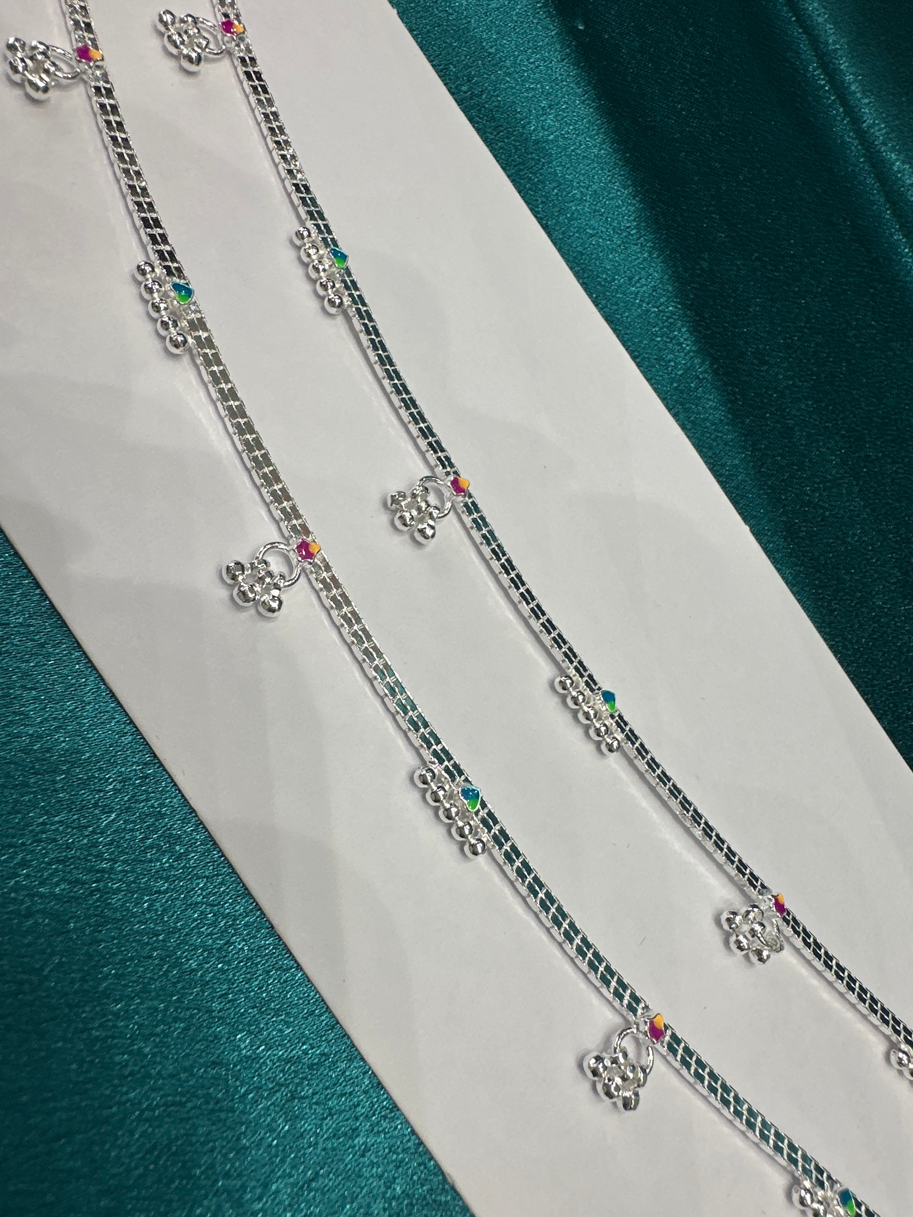 Women’s Fancy/Traditional Silver Anklet