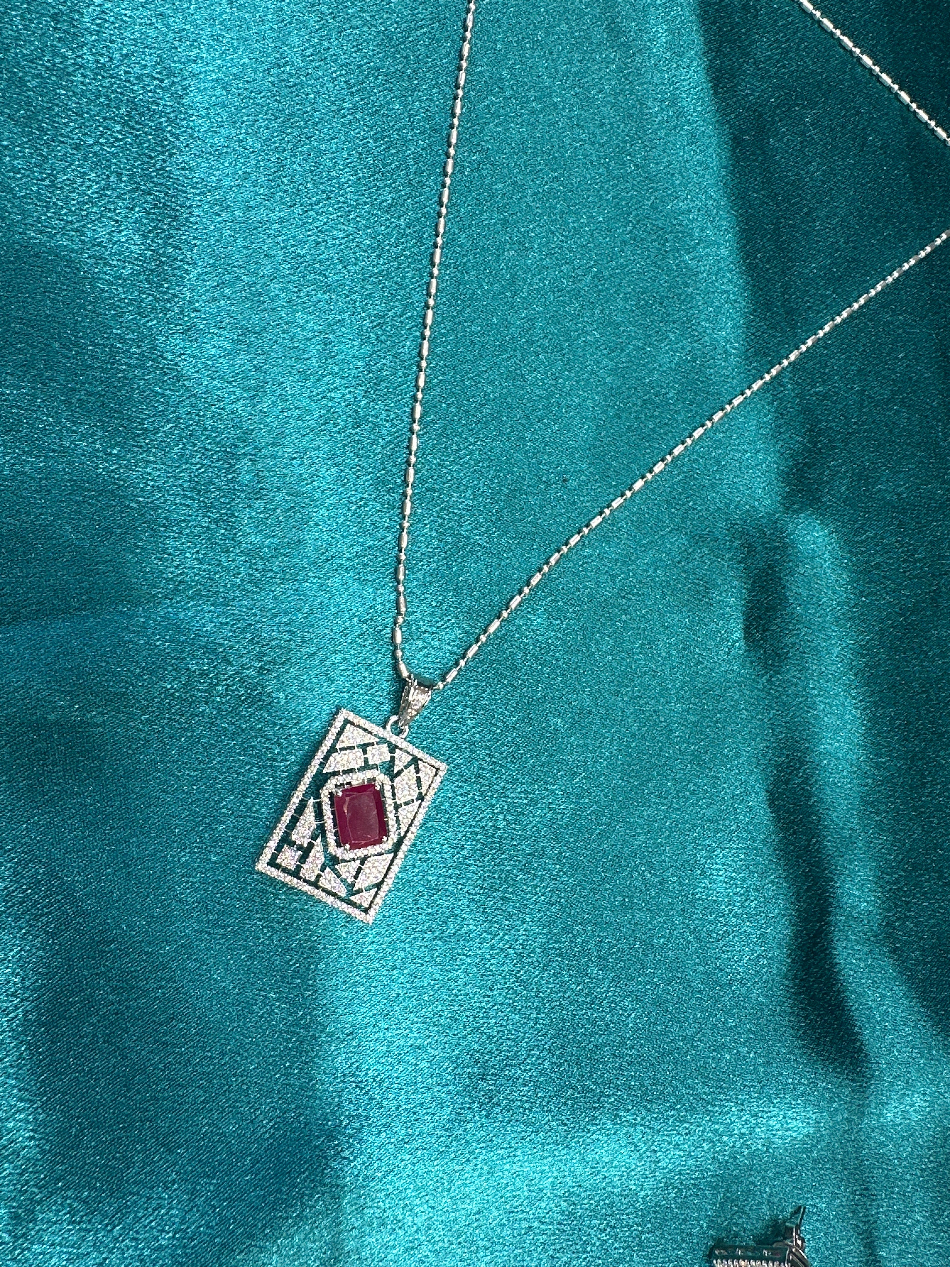 Women’s Fancy Silver pendant set