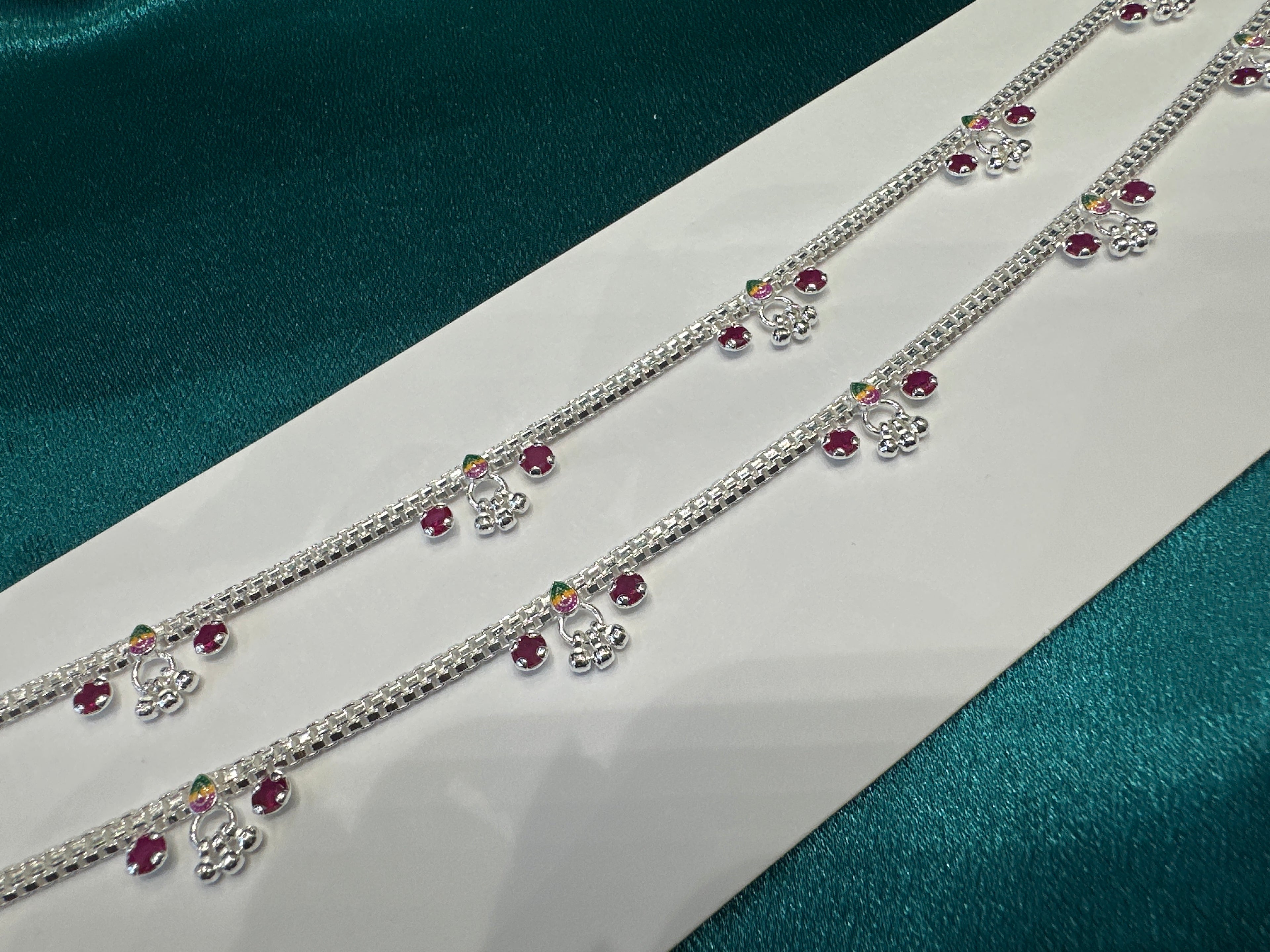 Women’s Fancy/Traditional Silver Anklet