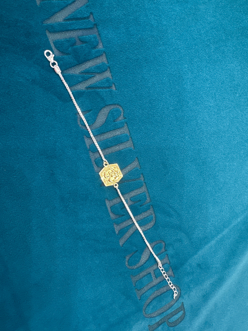 Silver Fancy Rakhi