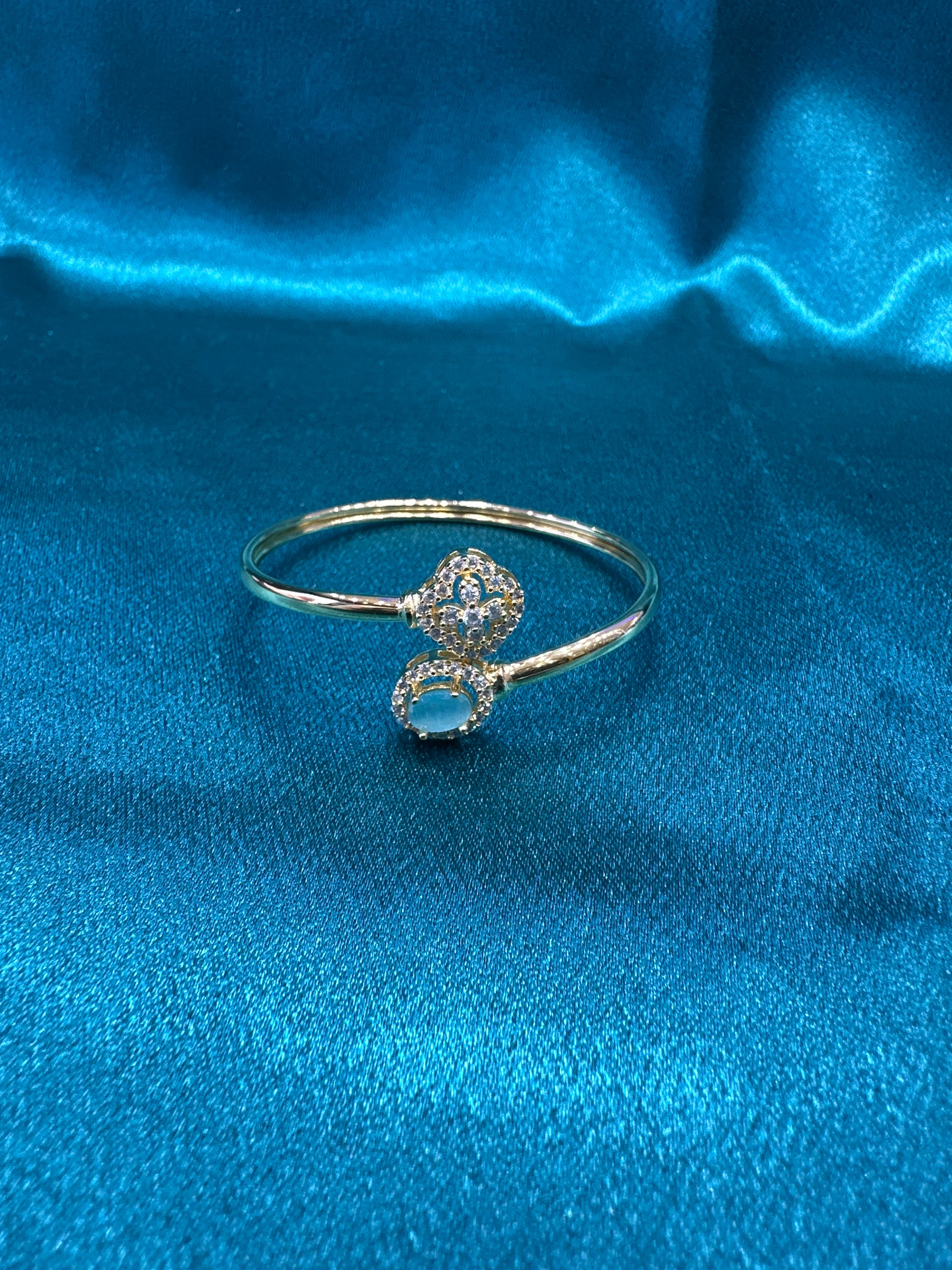 Fancy Silver baby bangles