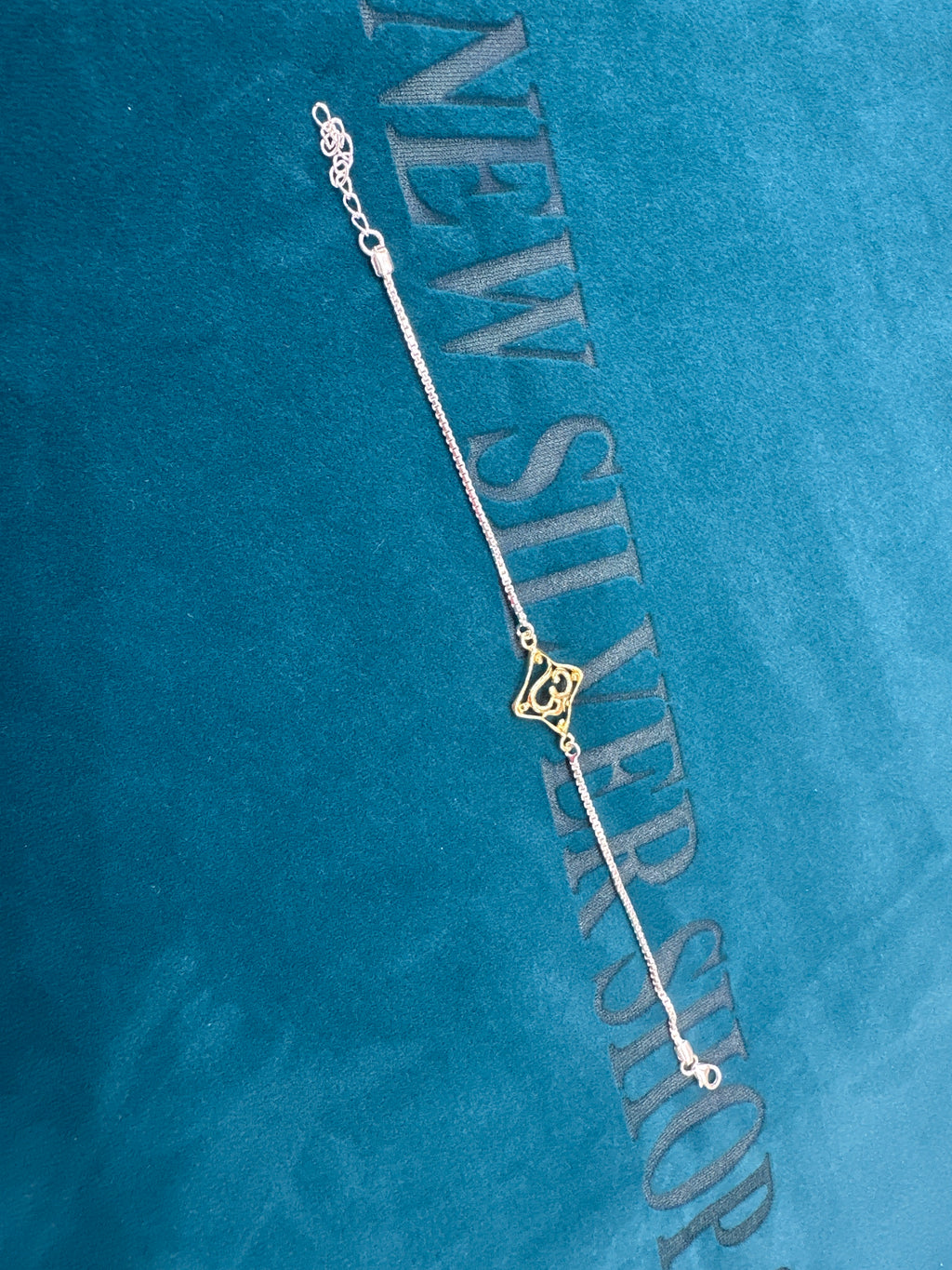 Silver Fancy Rakhi