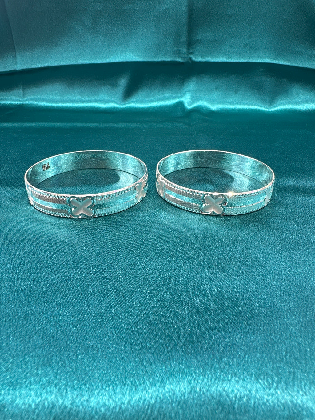 Designer Silver Bangles