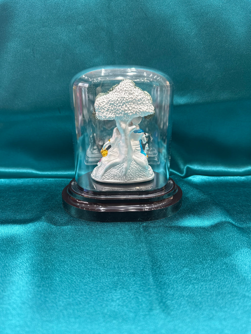 Pure Silver Radha Krishna Ji Idol (Murti)