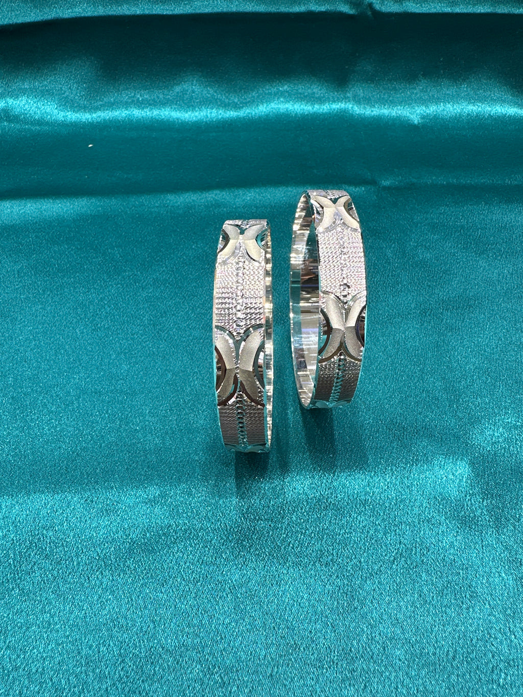 Designer Silver Bangles