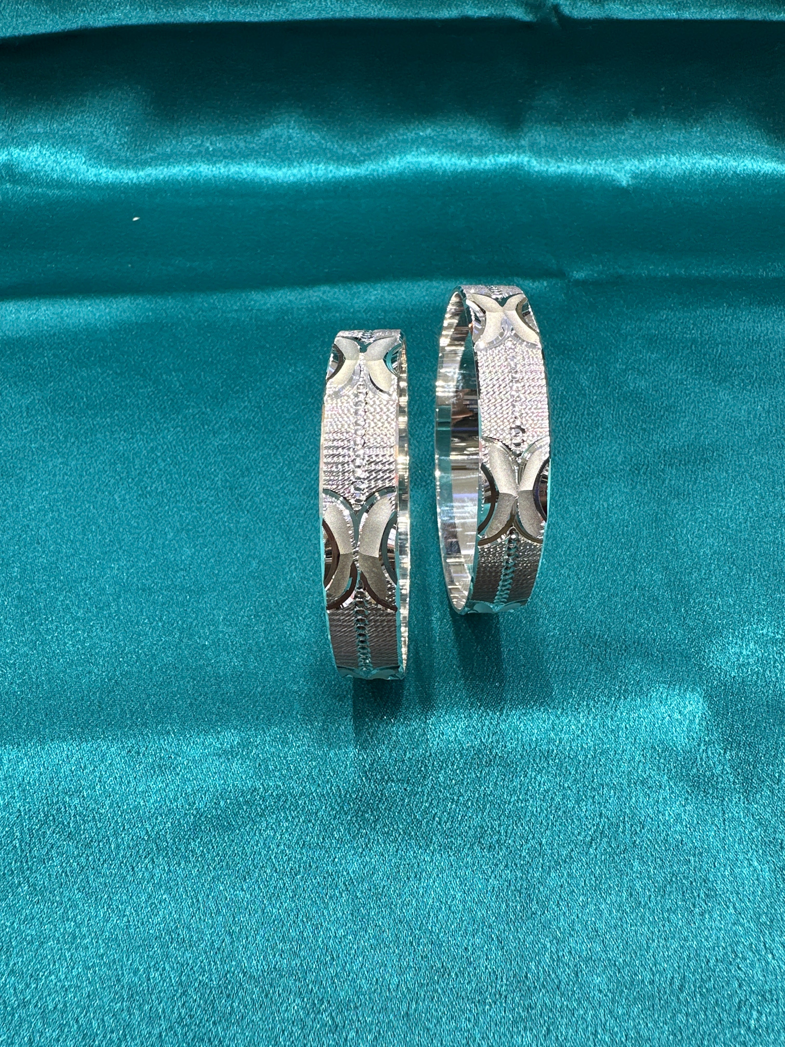 Designer Silver Bangles