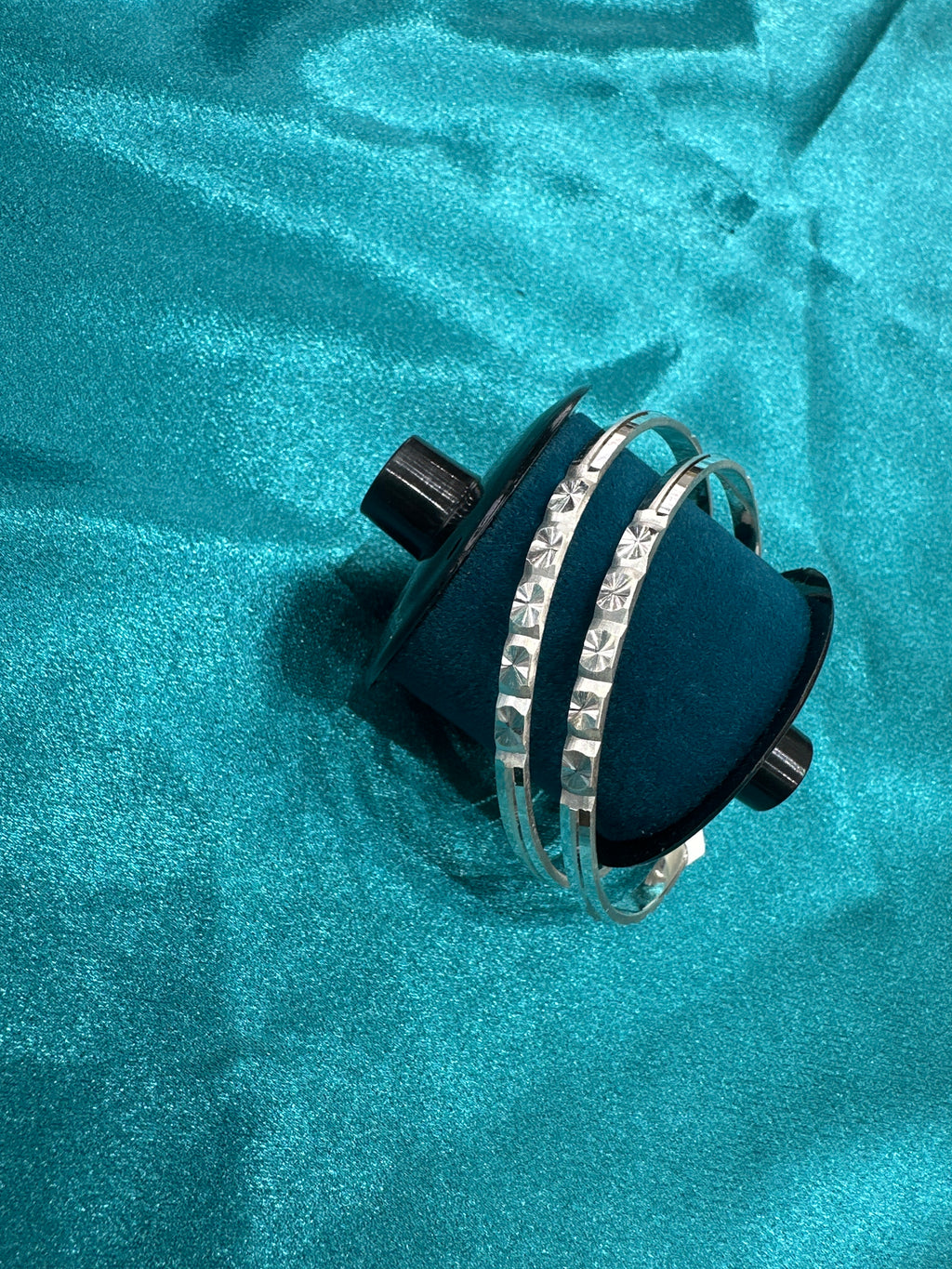 Designer Silver Bangles