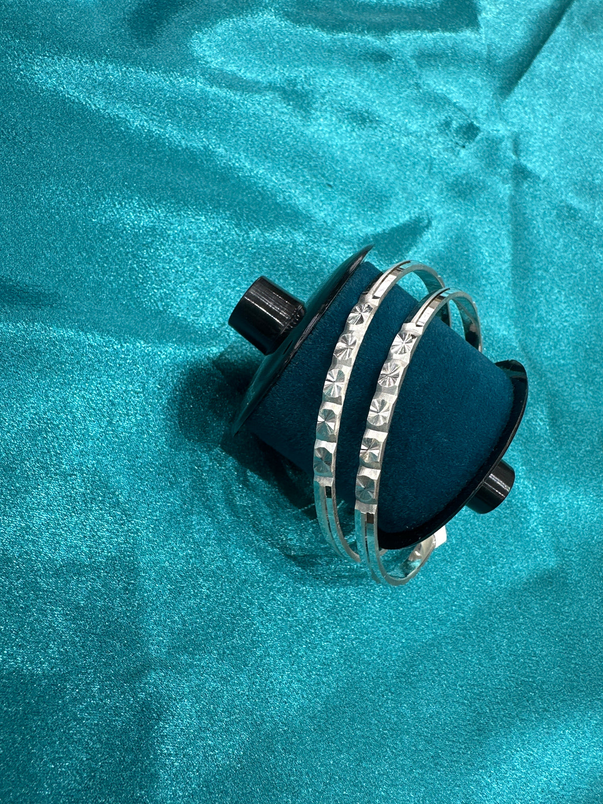 Designer Silver Bangles