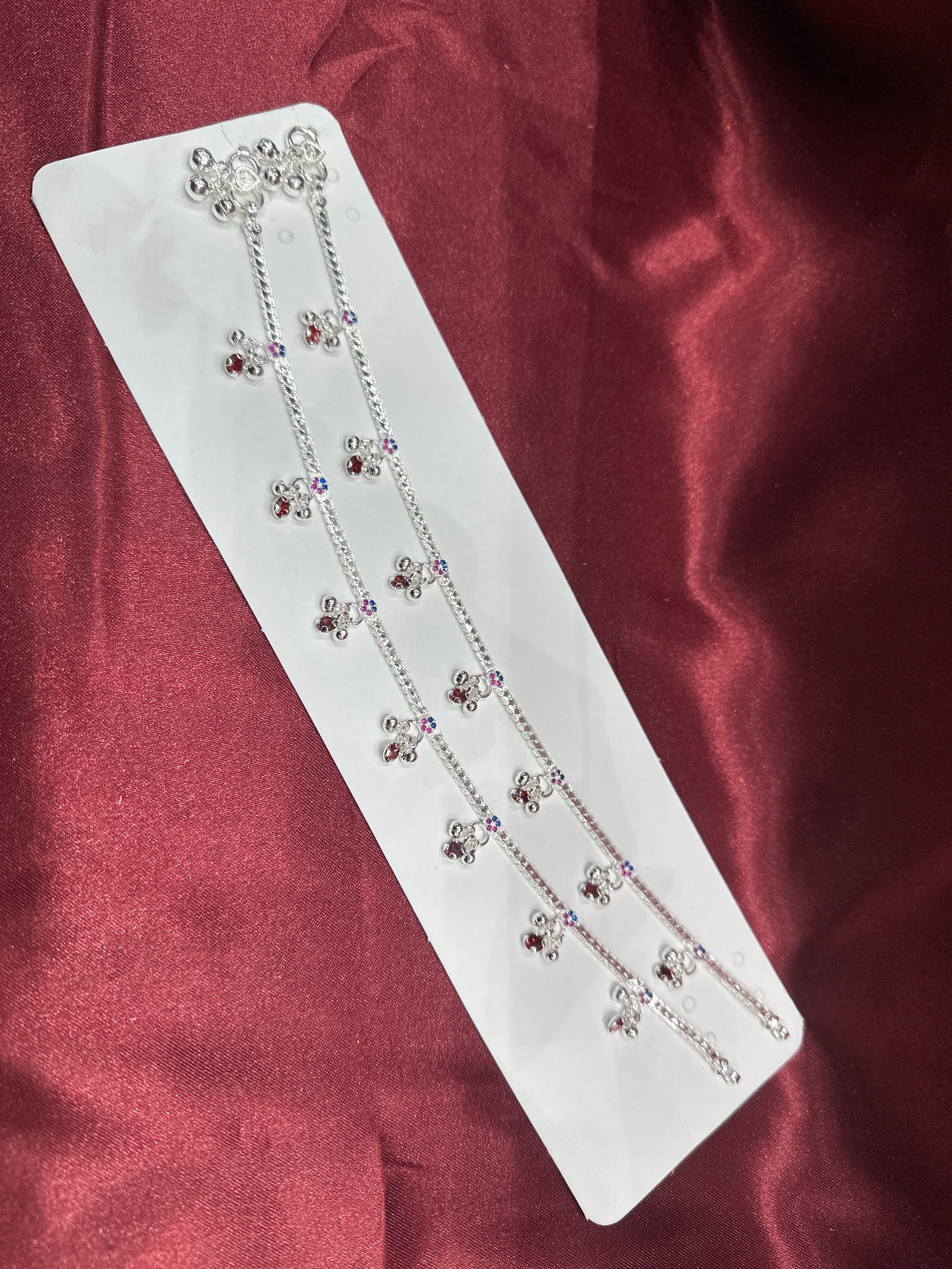 Women’s Fancy/Traditional Silver Anklet