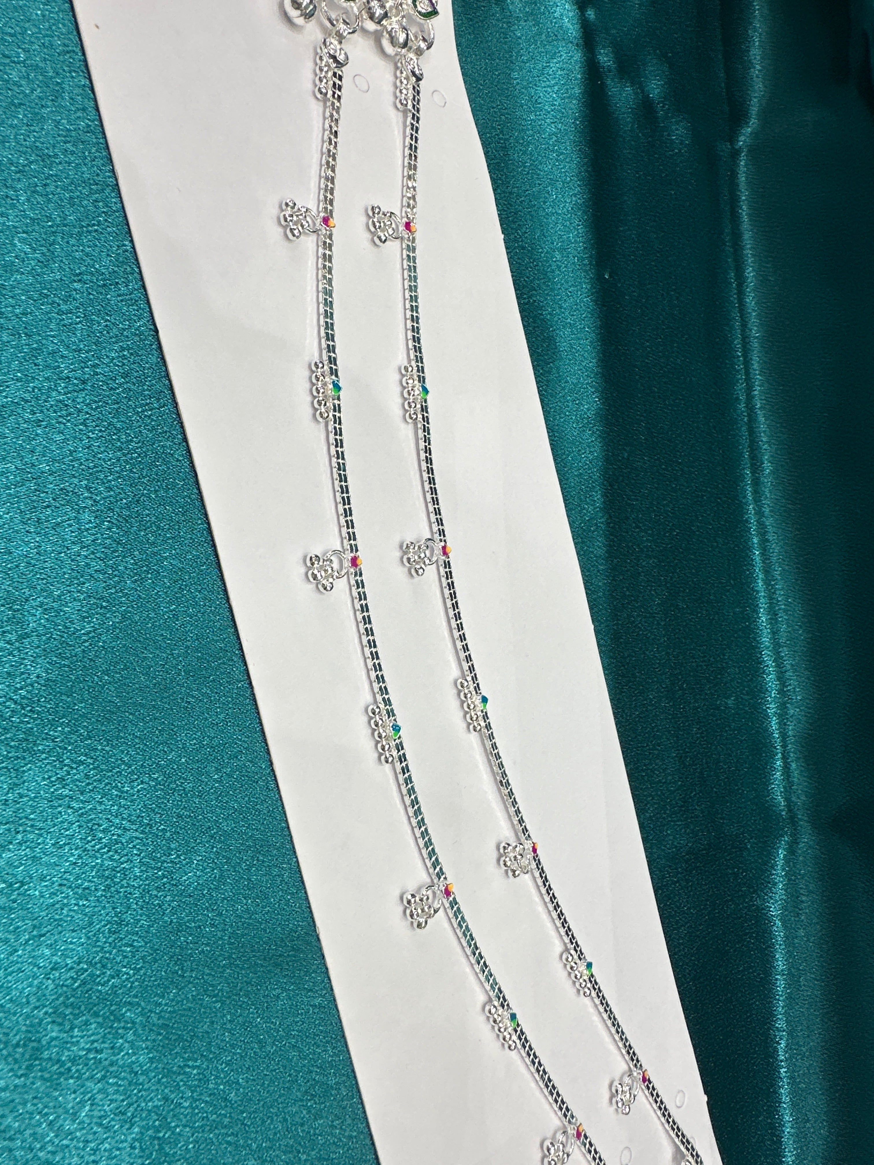 Women’s Fancy/Traditional Silver Anklet