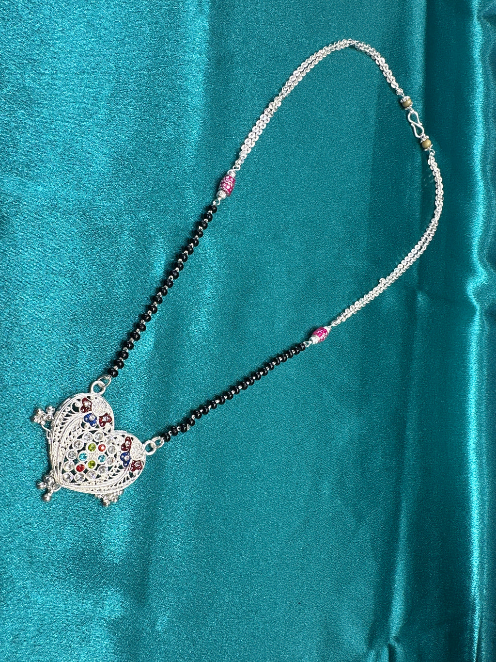 Silver Mangalsutra
