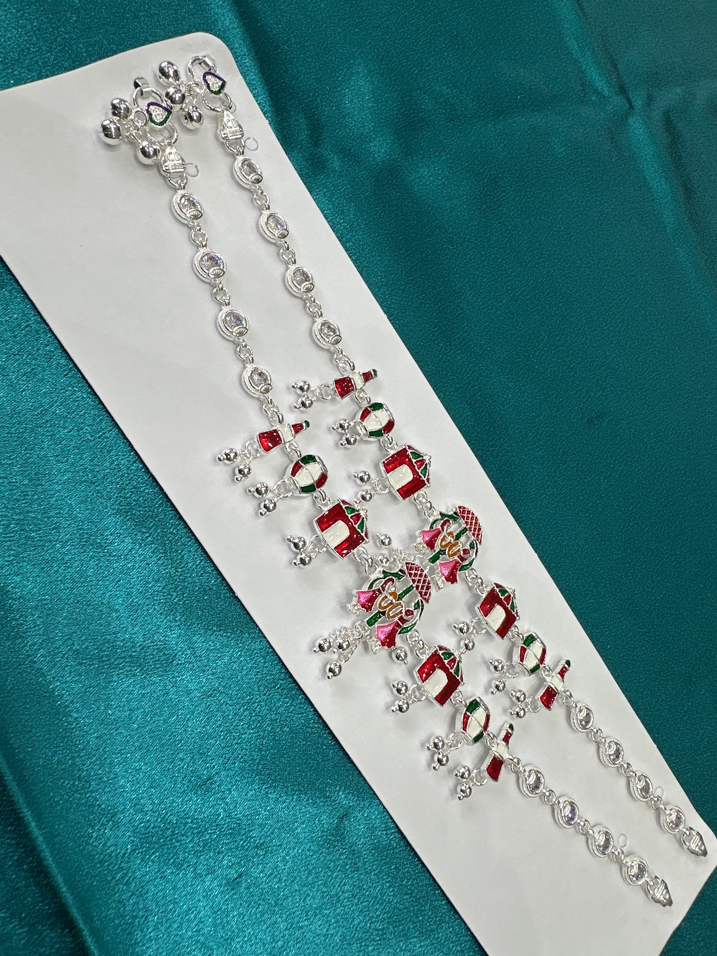 Women’s Fancy/Traditional Silver Anklet