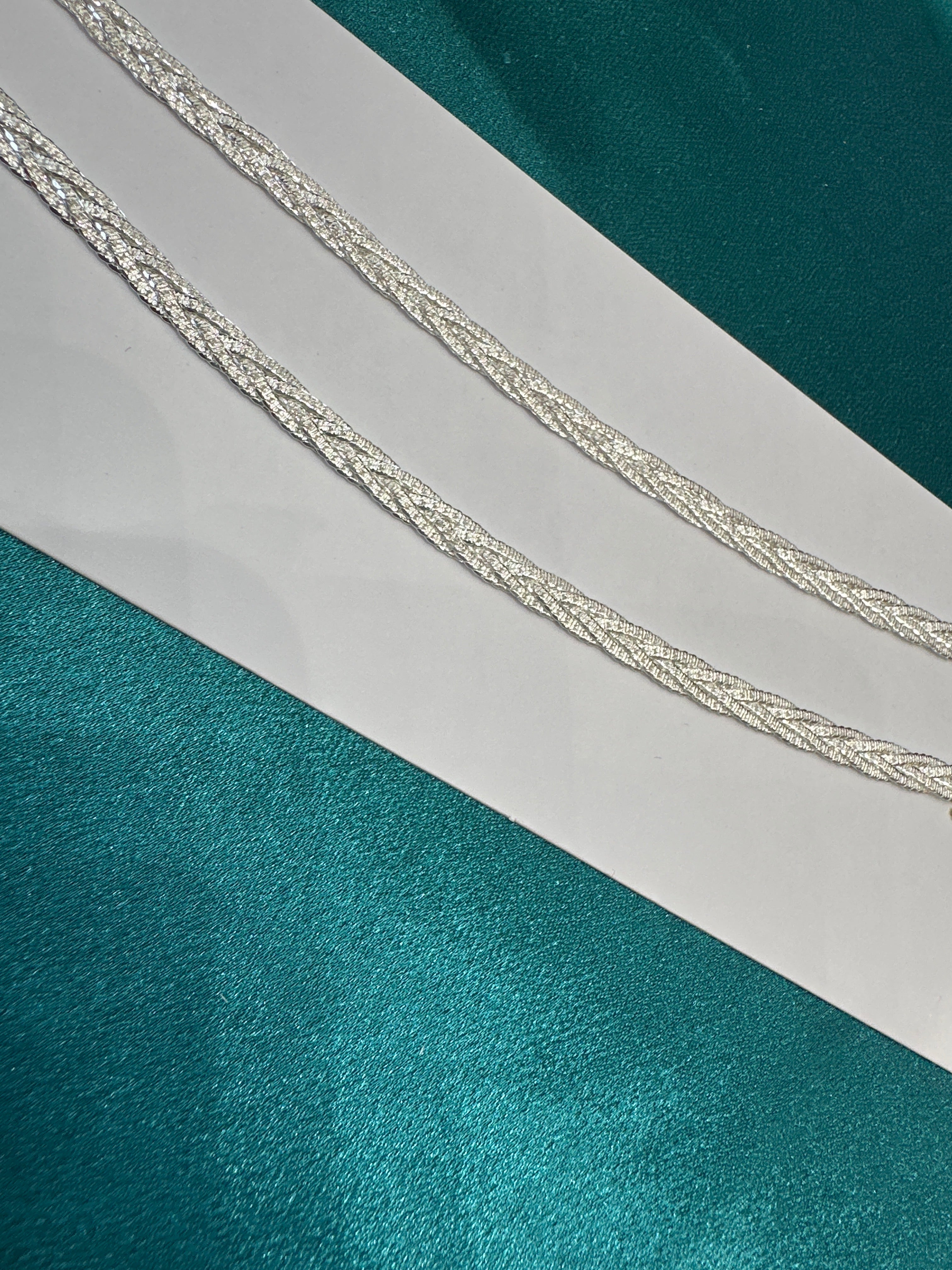 Women’s Fancy/Traditional Silver Anklet