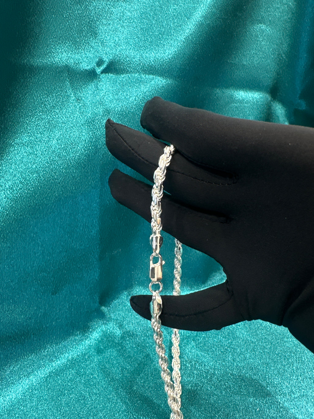 5mm Solid Rope 925 Chain