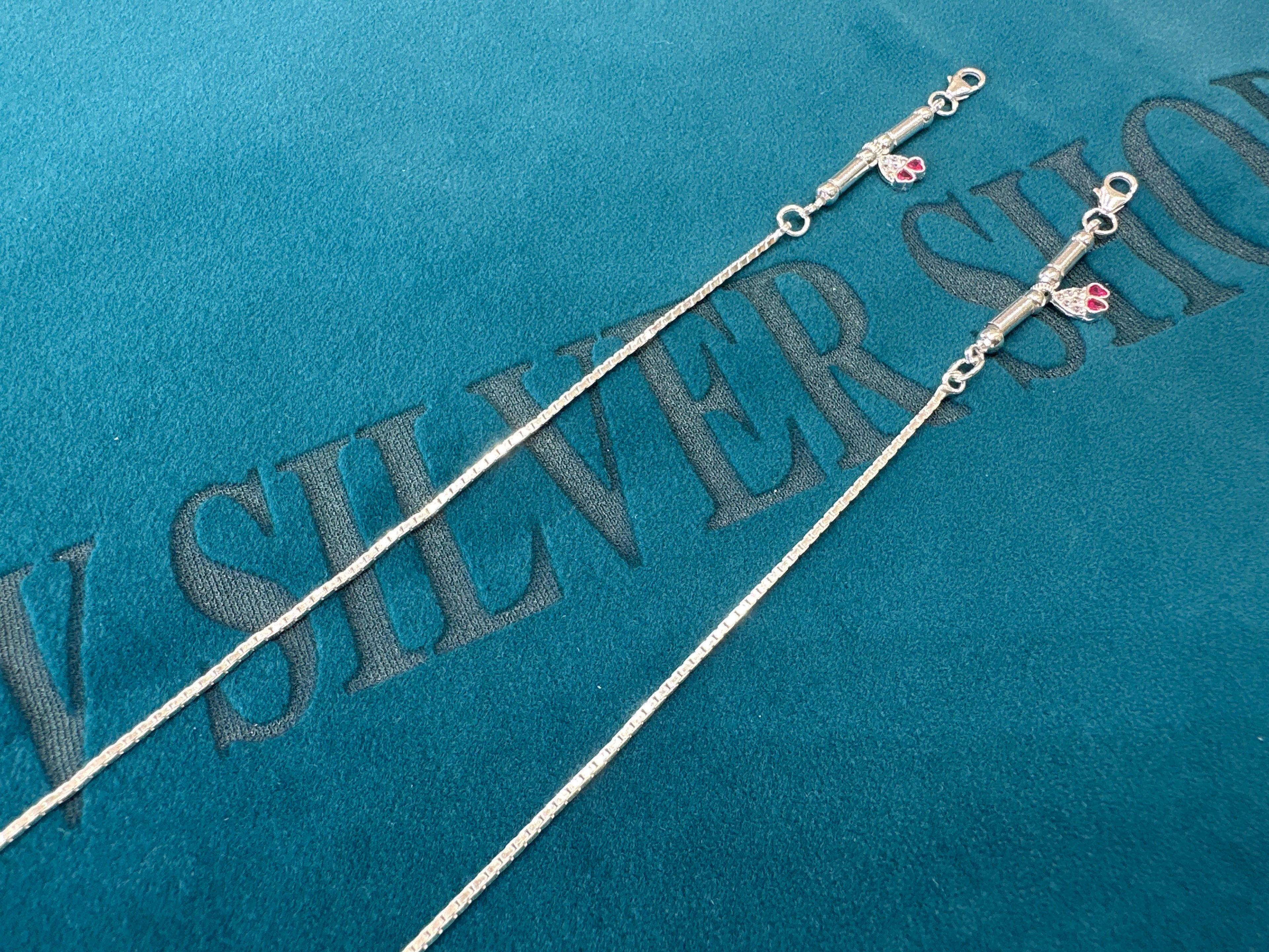 Women’s Fancy/Traditional Silver Anklet