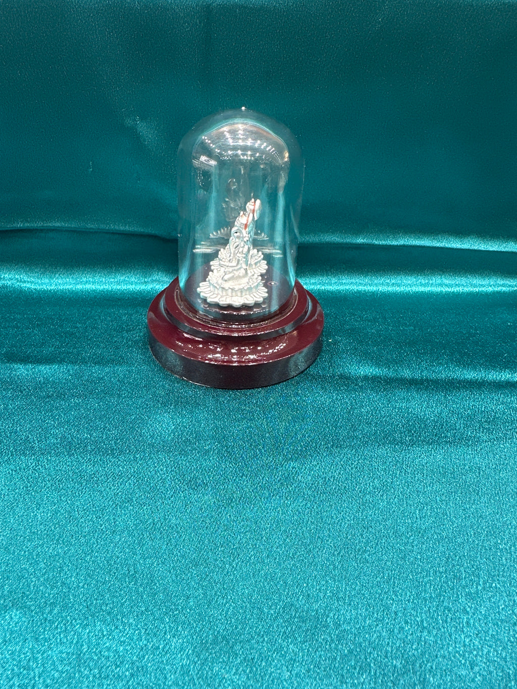 Pure Silver  Ganesh Lakshmi Ji Idol (Murti)