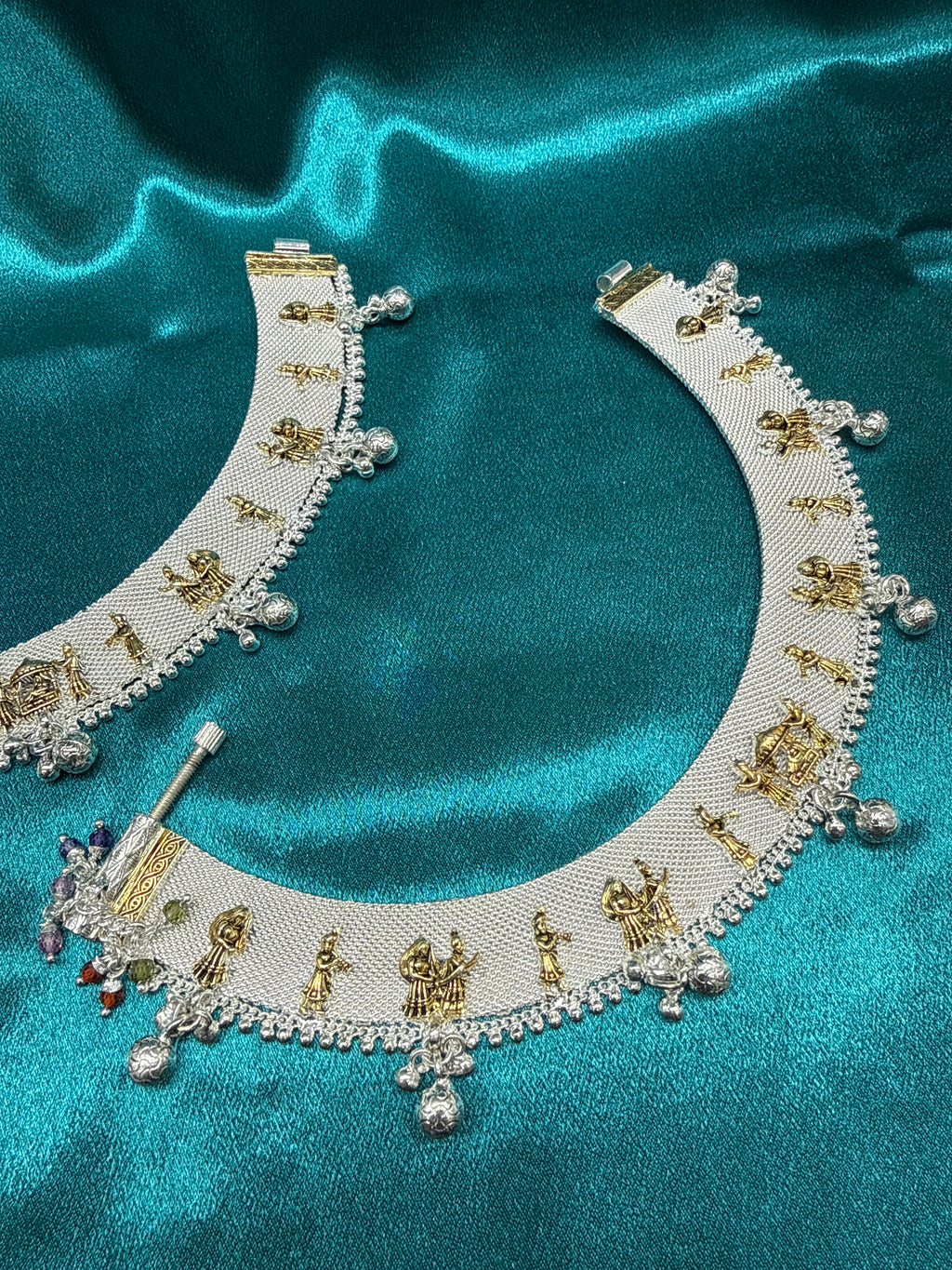 Women’s Traditional Heavy Weight Silver Anklet